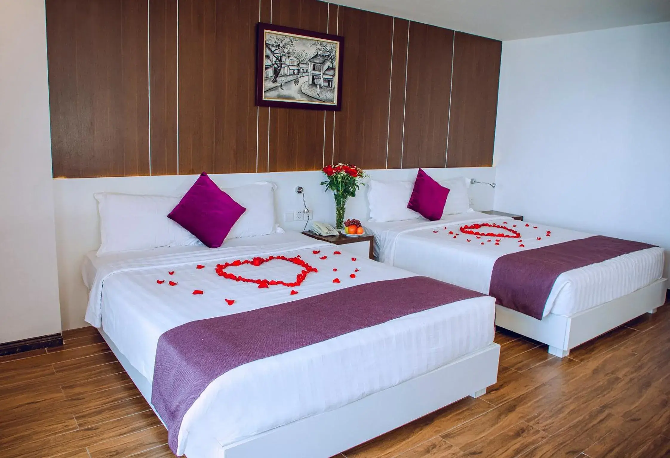 Bed in Morris Hotel Nha Trang Bed in Morris Hotel Nha Trang