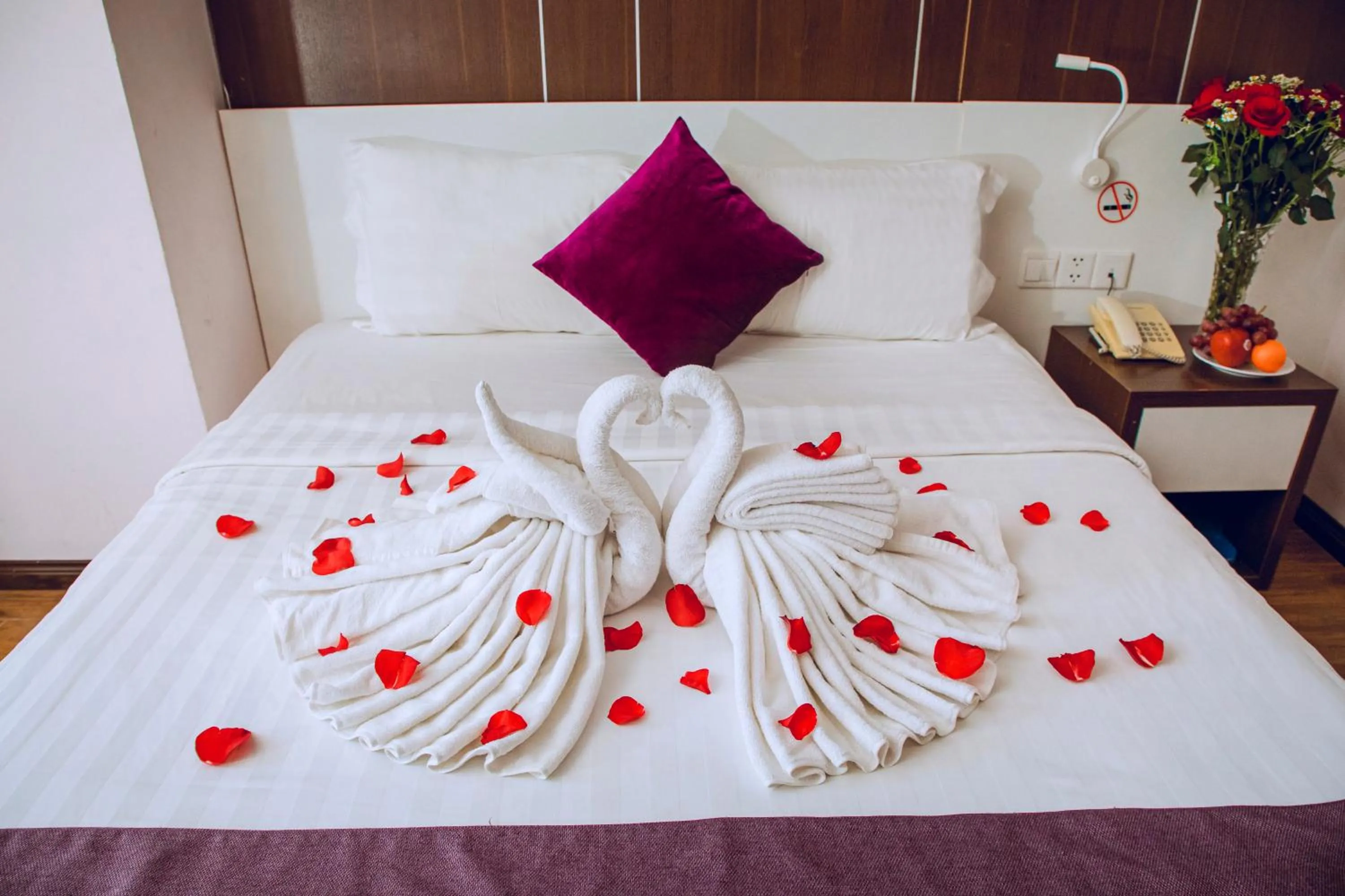 Bed in Morris Hotel Nha Trang