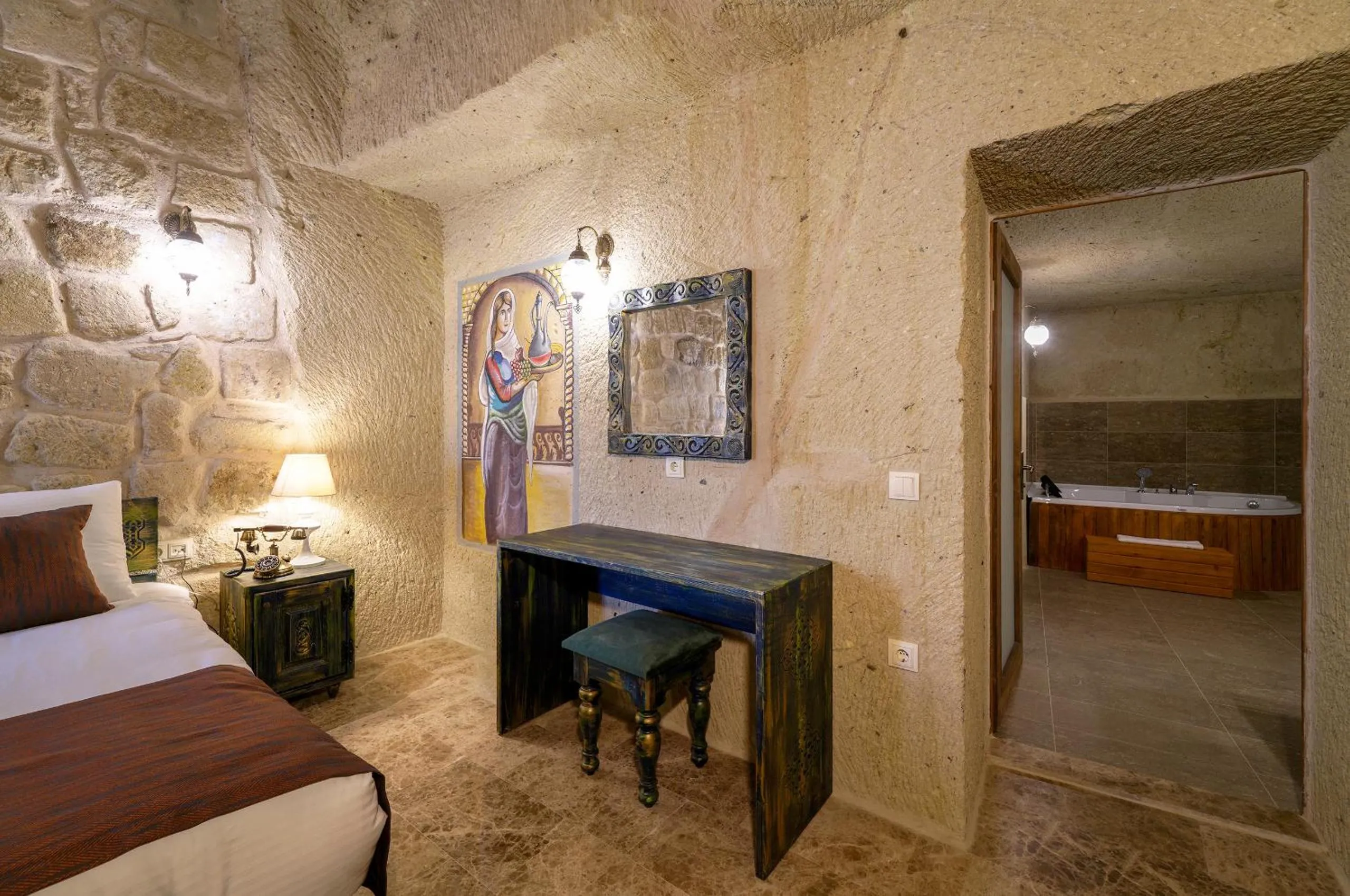 Bathroom in Doctor's Cave Cappadocia