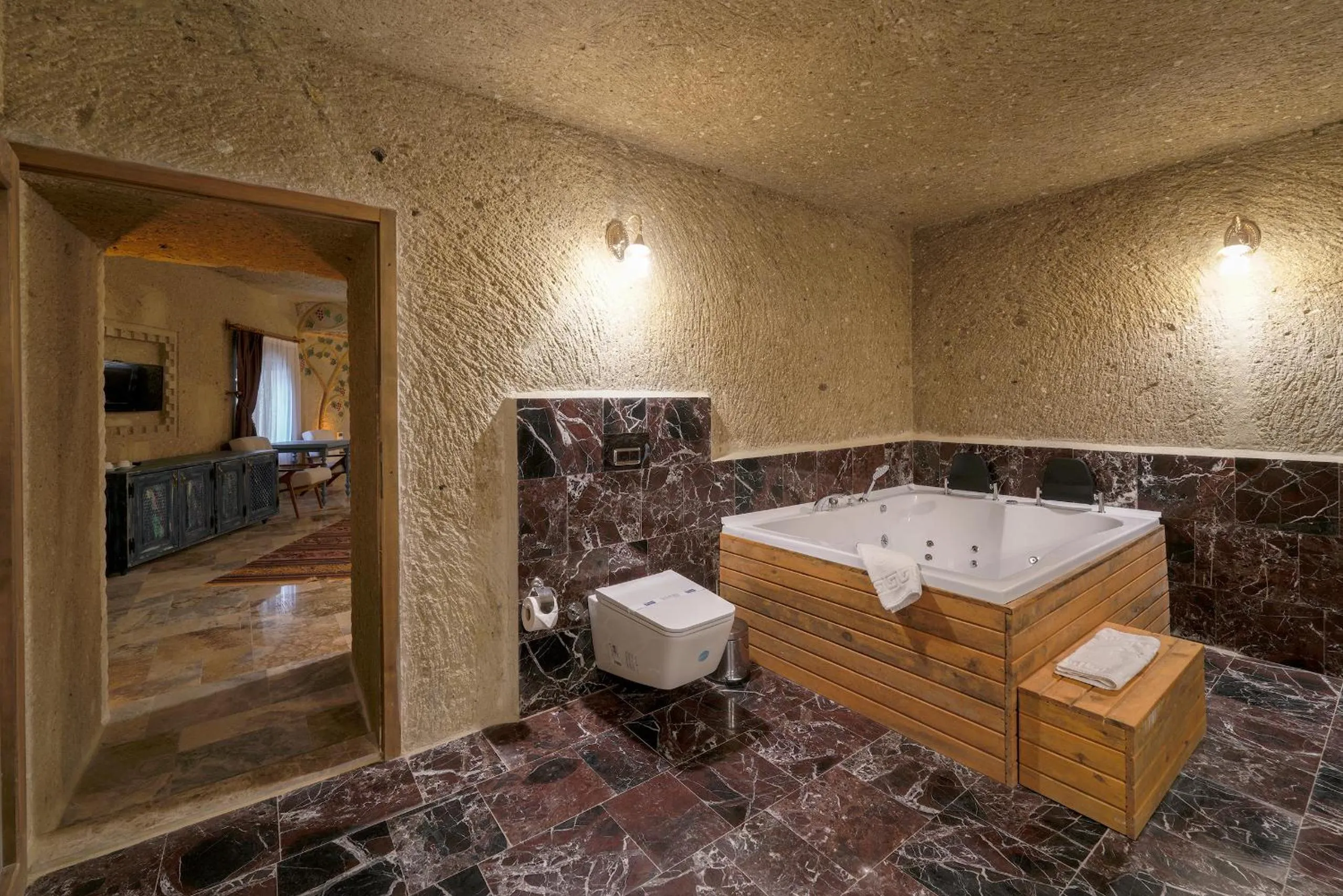 Toilet in Doctor's Cave Cappadocia