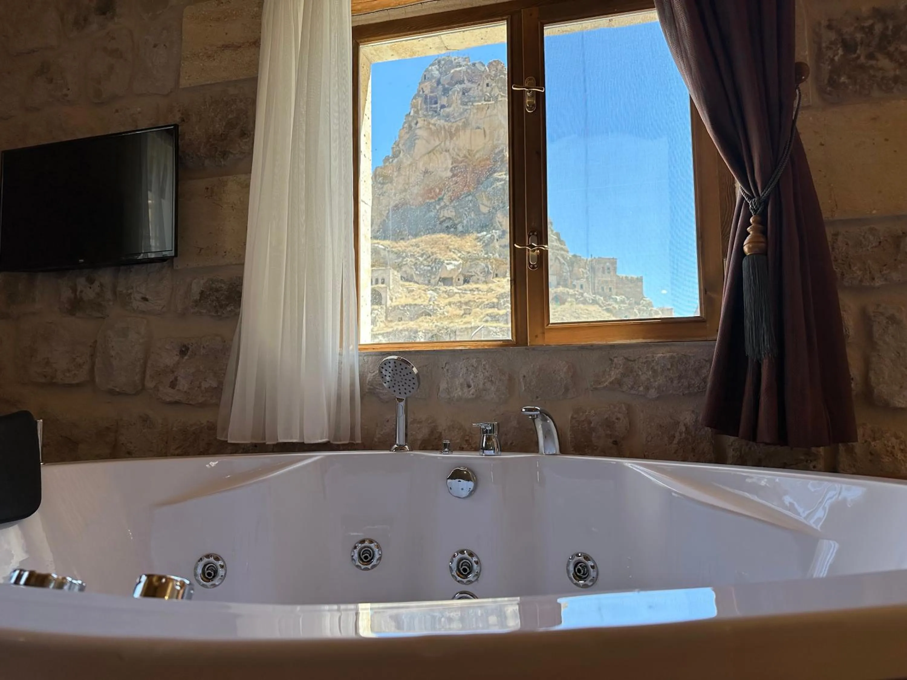 Natural landscape in Doctor's Cave Cappadocia