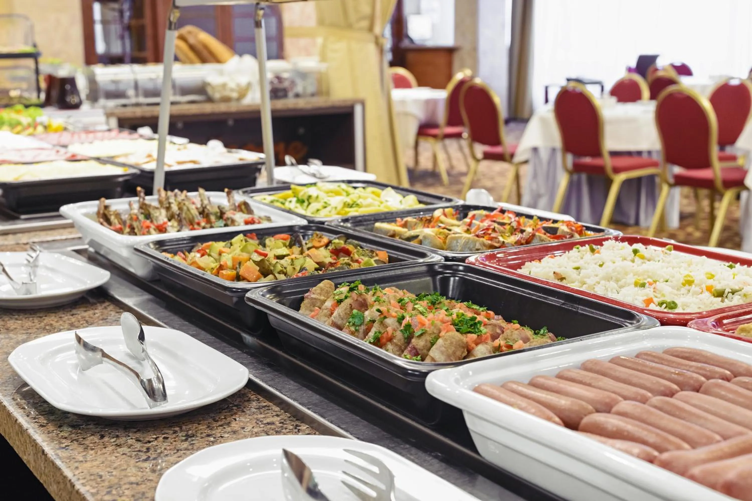 Breakfast in Premier Hotel Rus