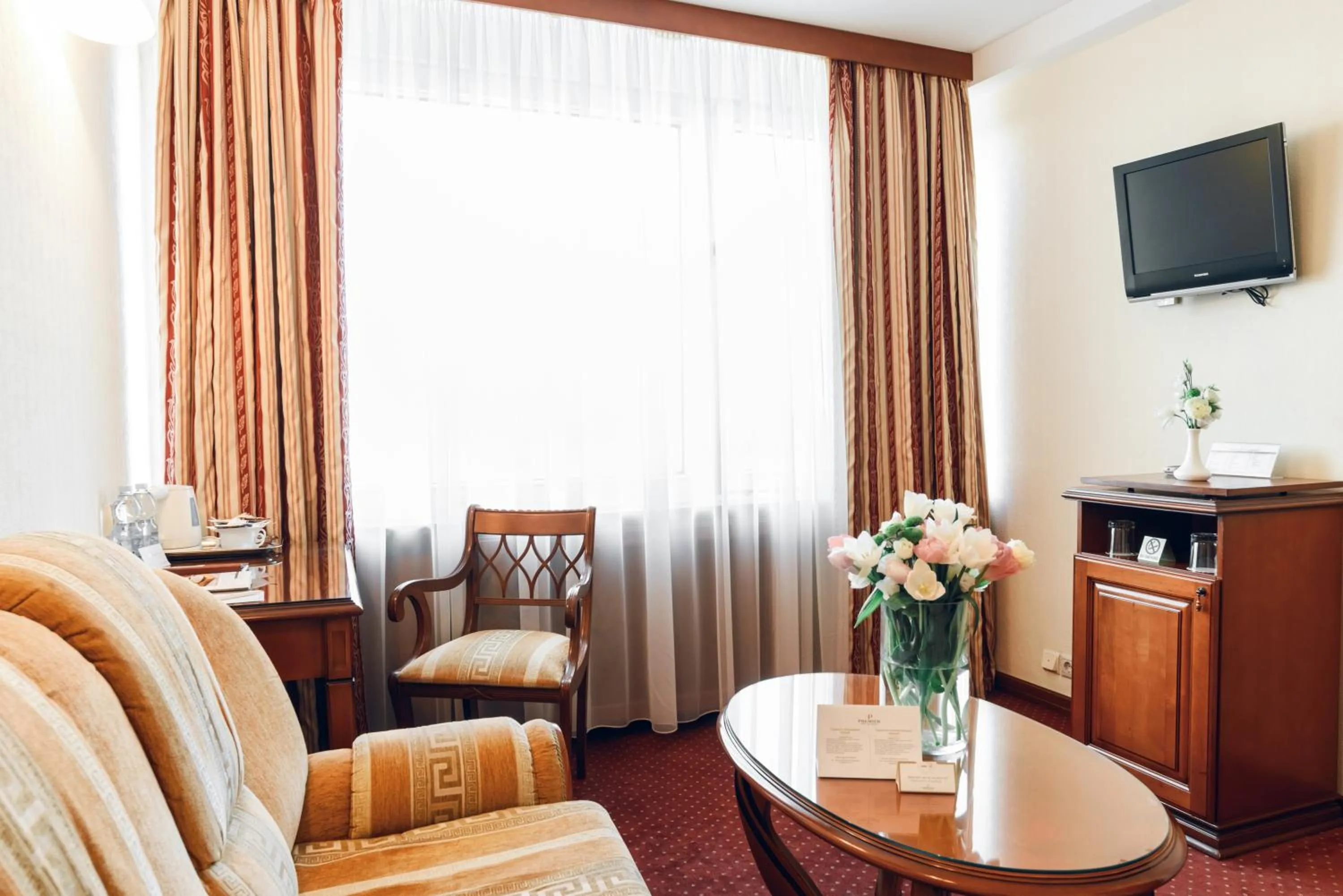 Decorative detail in Premier Hotel Rus