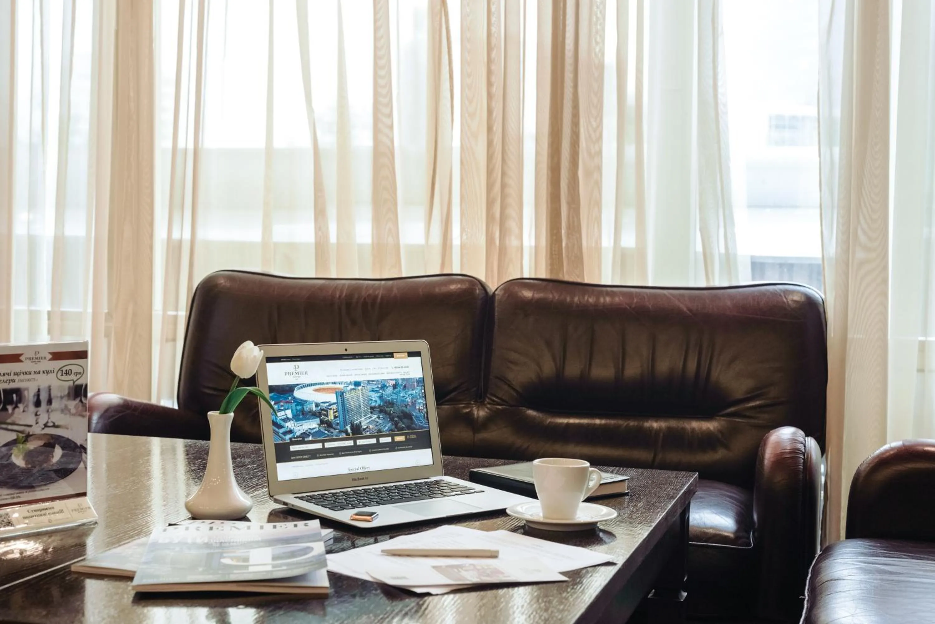 Lounge or bar in Premier Hotel Rus