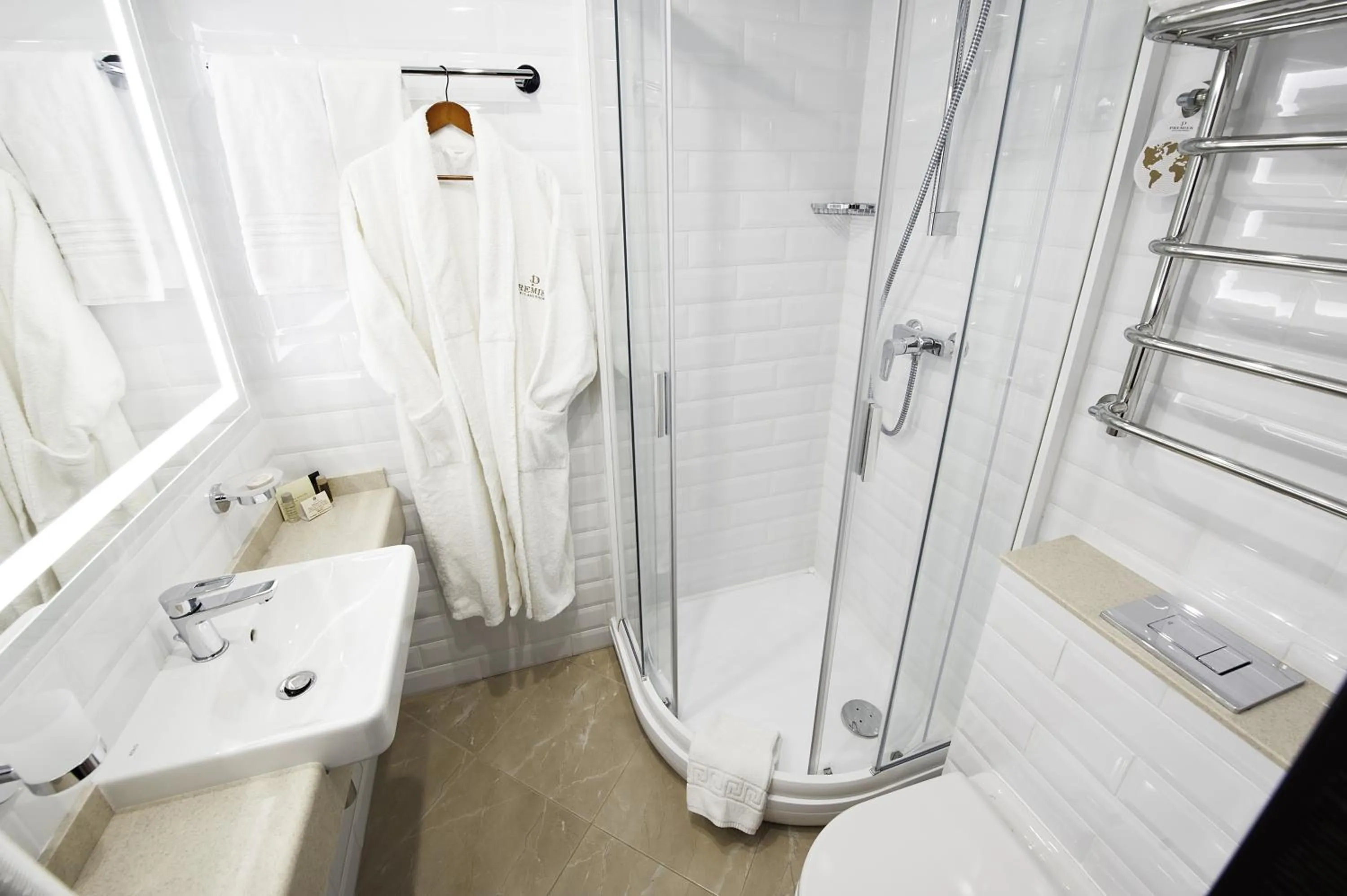 Bathroom in Premier Hotel Rus