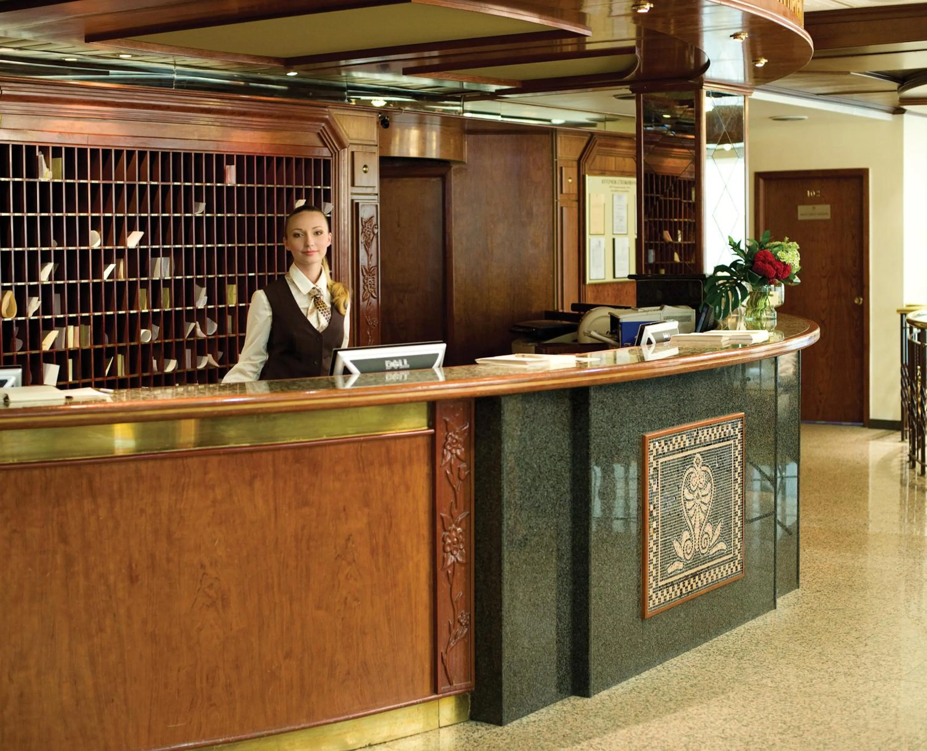 People in Premier Hotel Rus