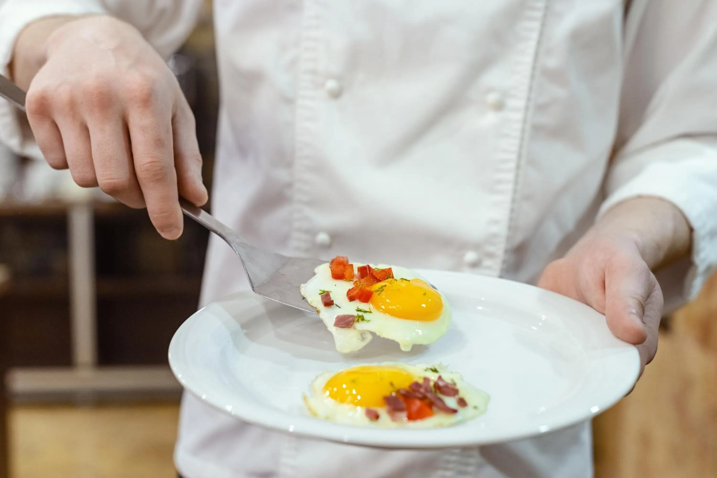 Breakfast in Premier Hotel Rus