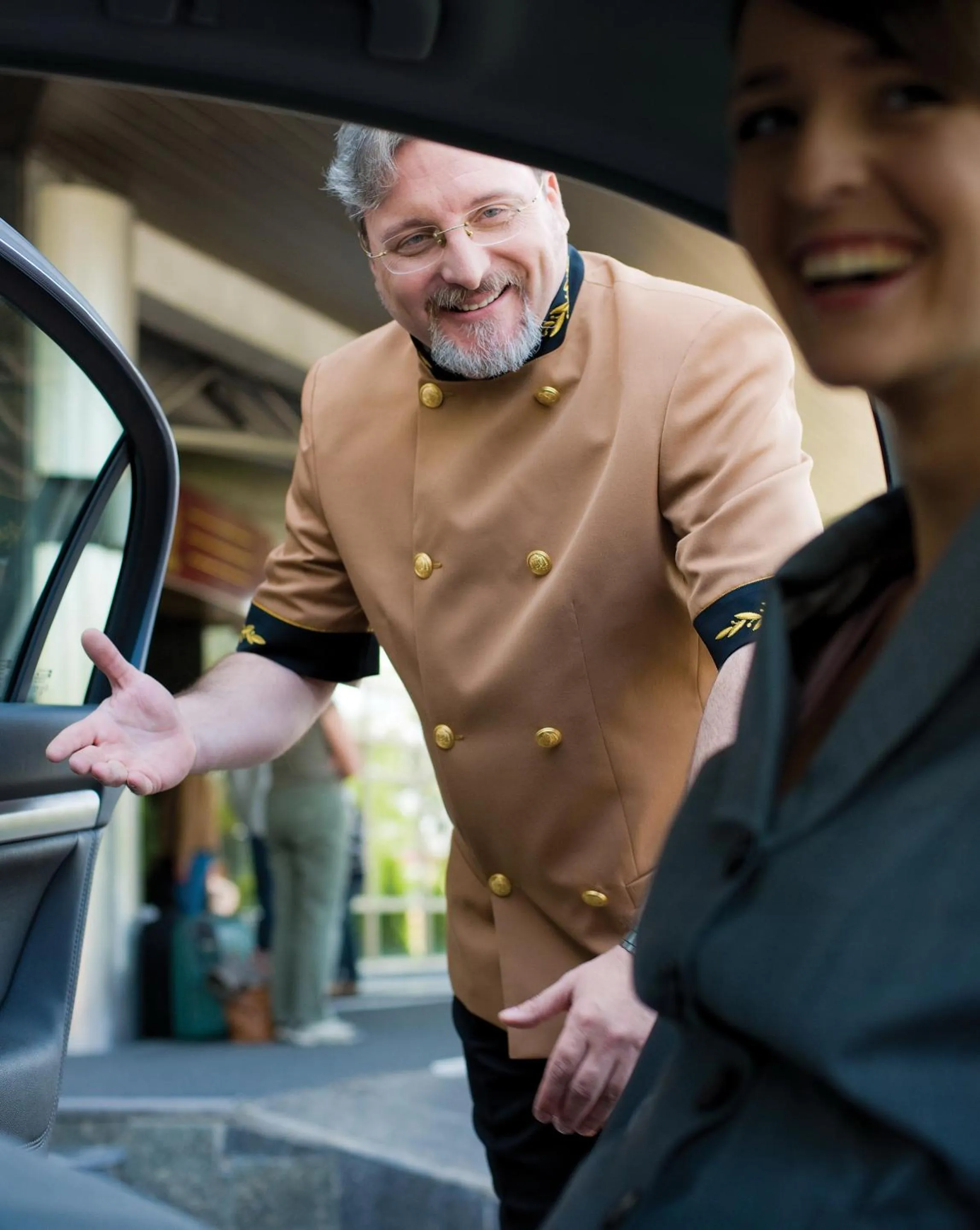 Staff in Premier Hotel Rus