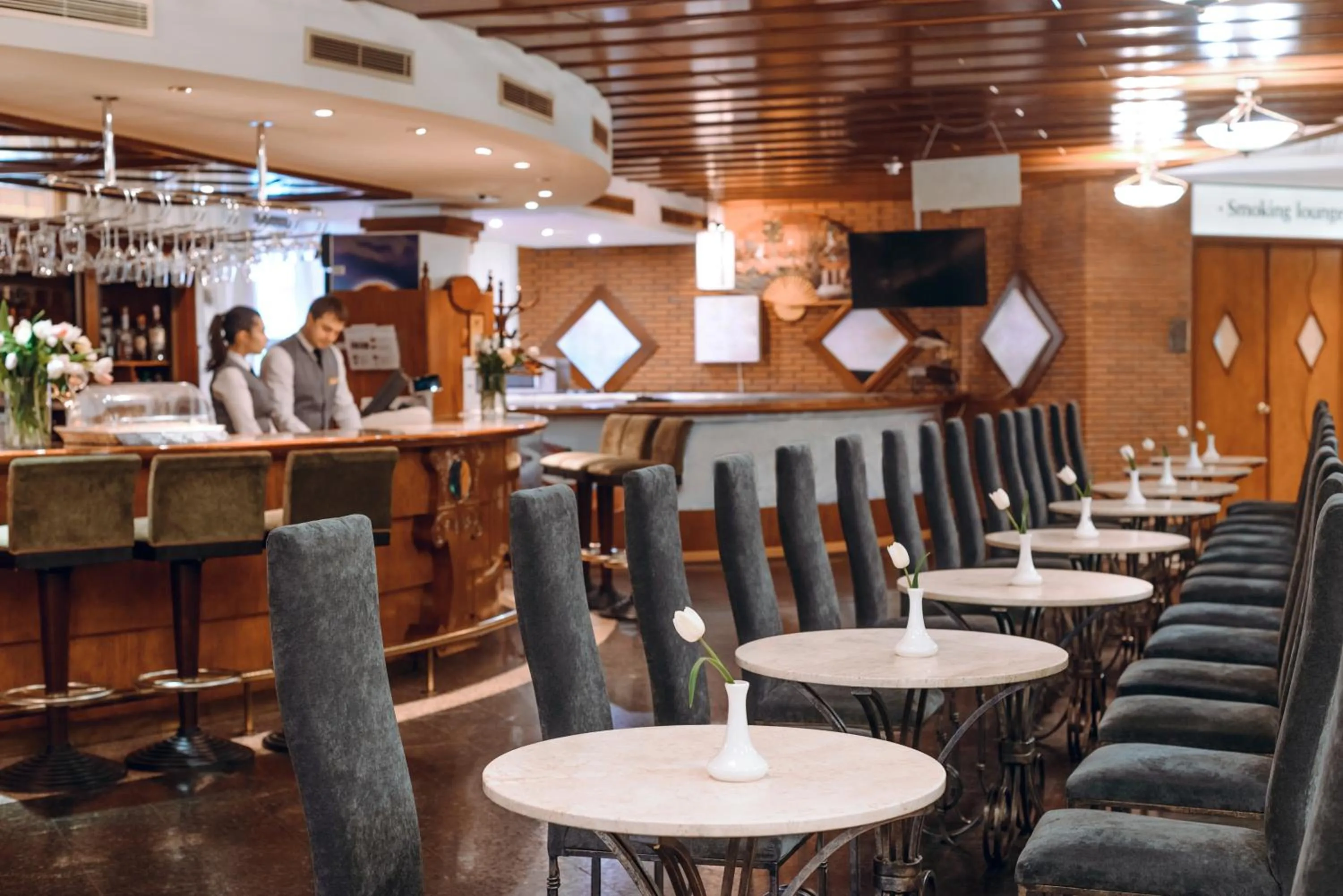 Lounge or bar in Premier Hotel Rus