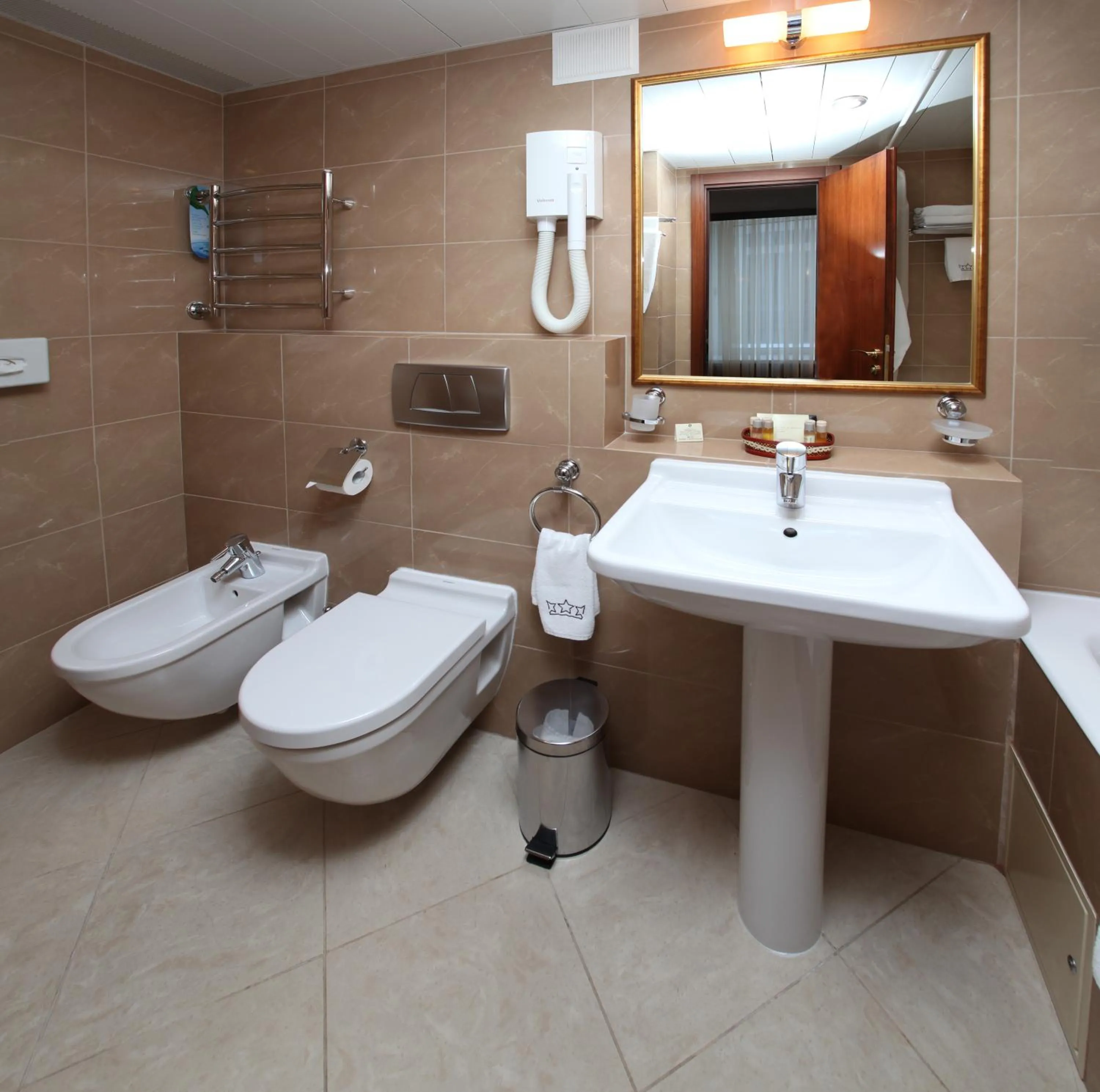 Bathroom in Premier Hotel Rus