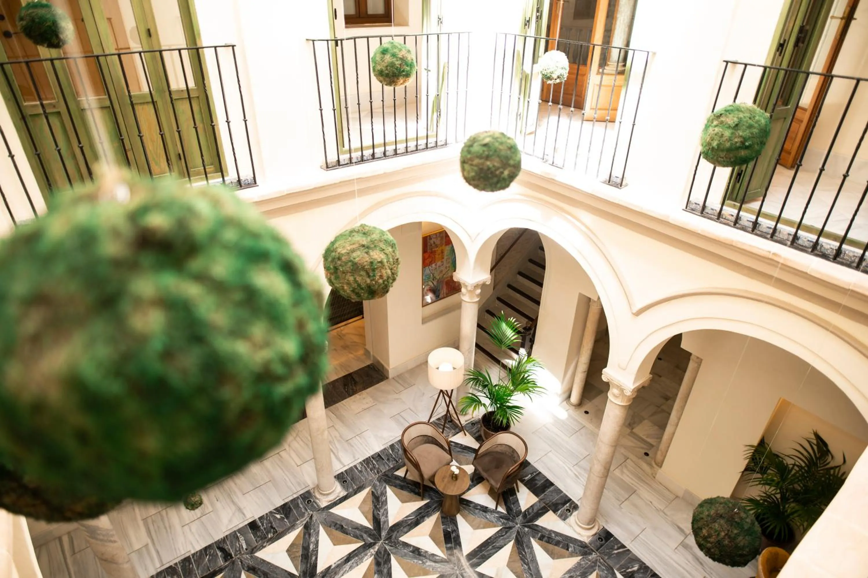 Patio in Legado Magdalena Hotel