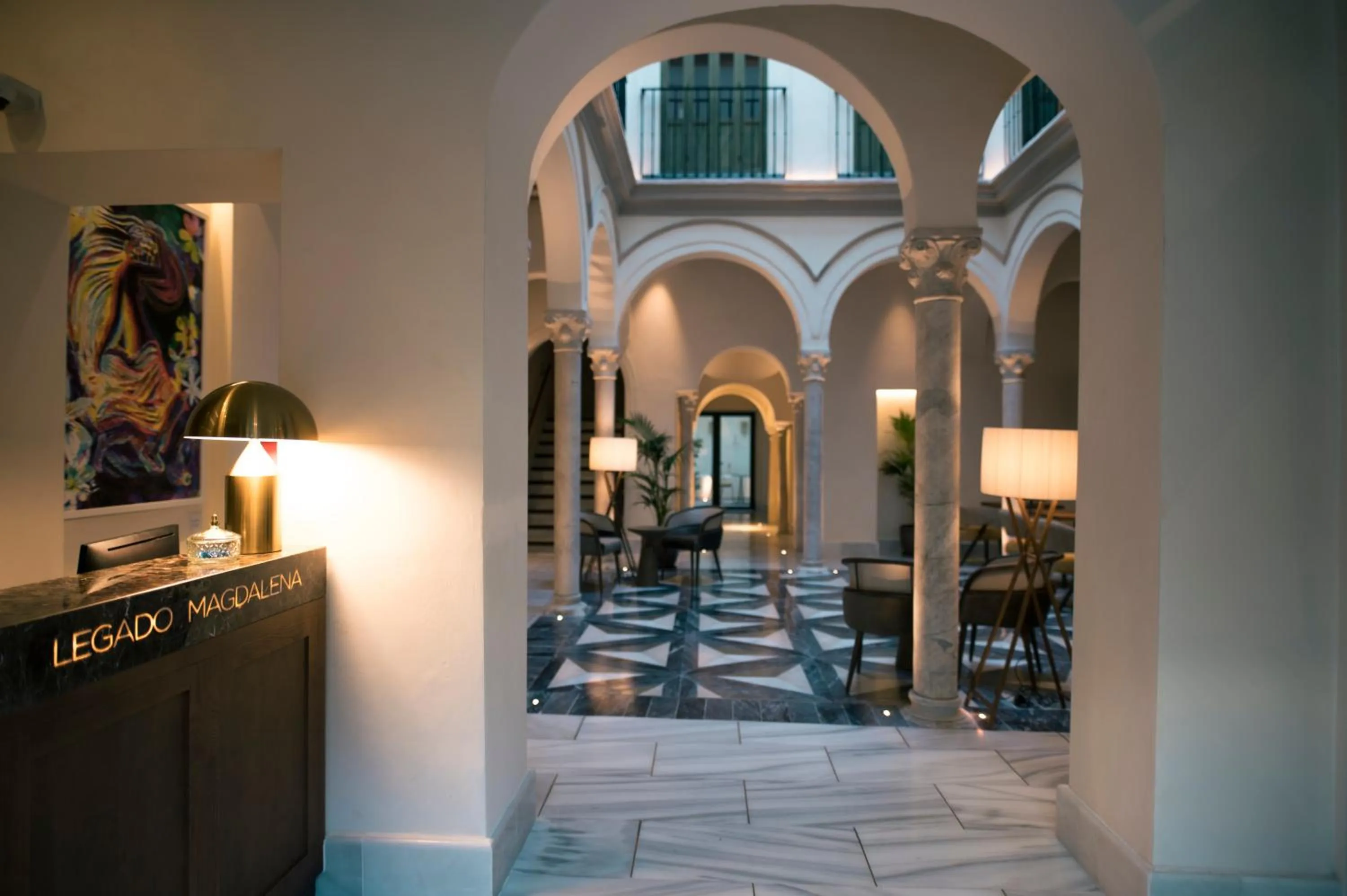 Lobby or reception in Legado Magdalena Hotel