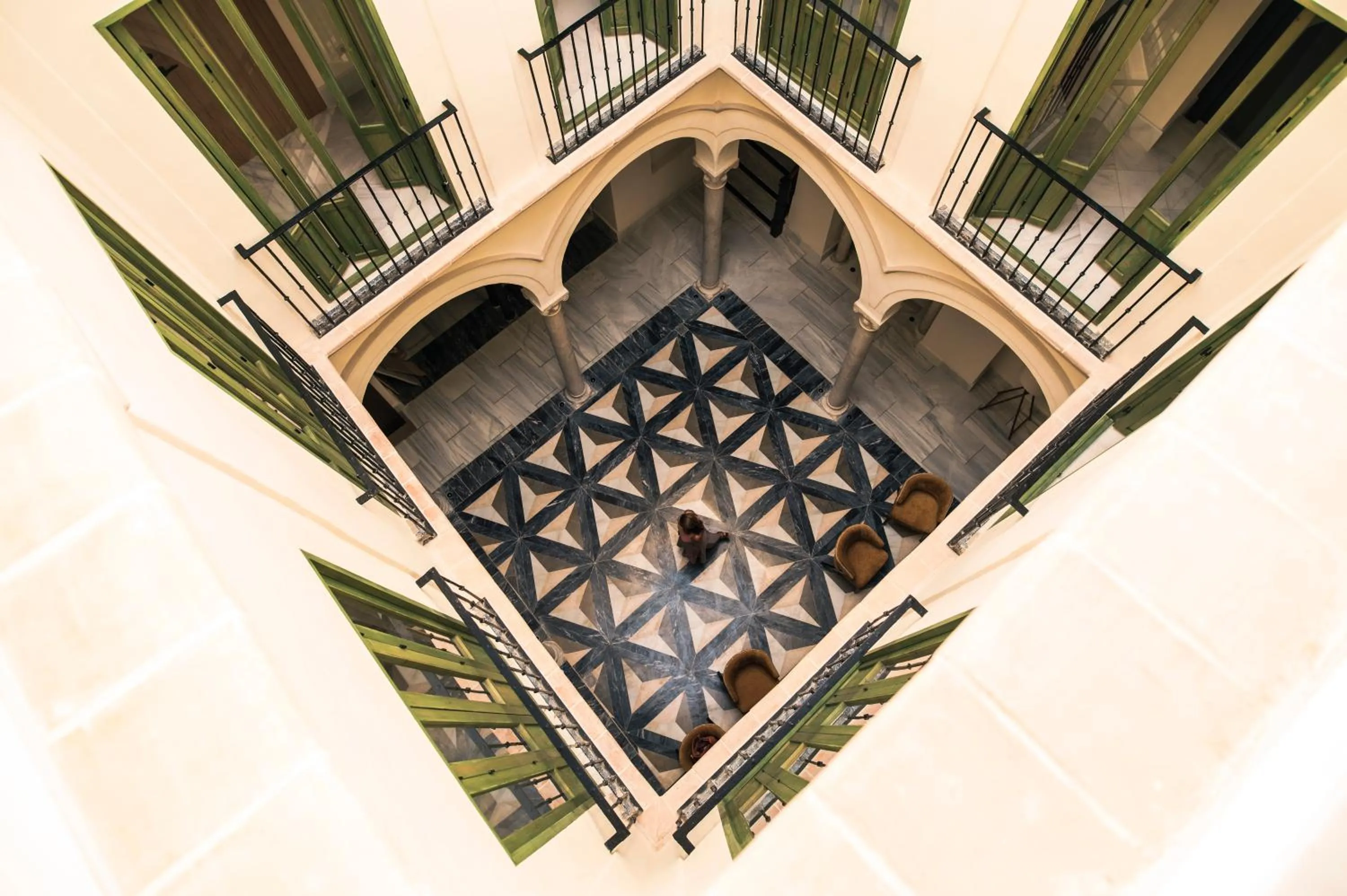Patio in Legado Magdalena Hotel