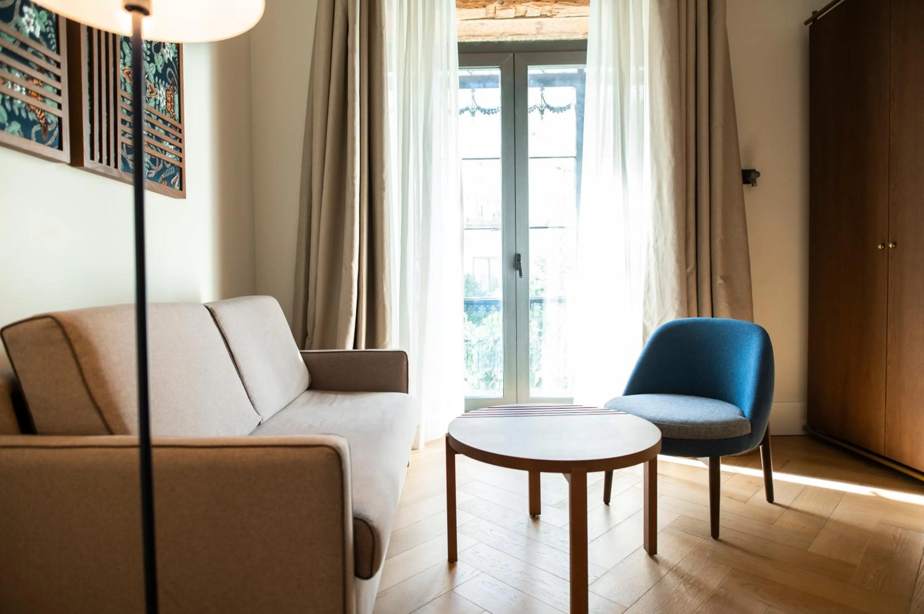 Seating area in Legado Magdalena Hotel