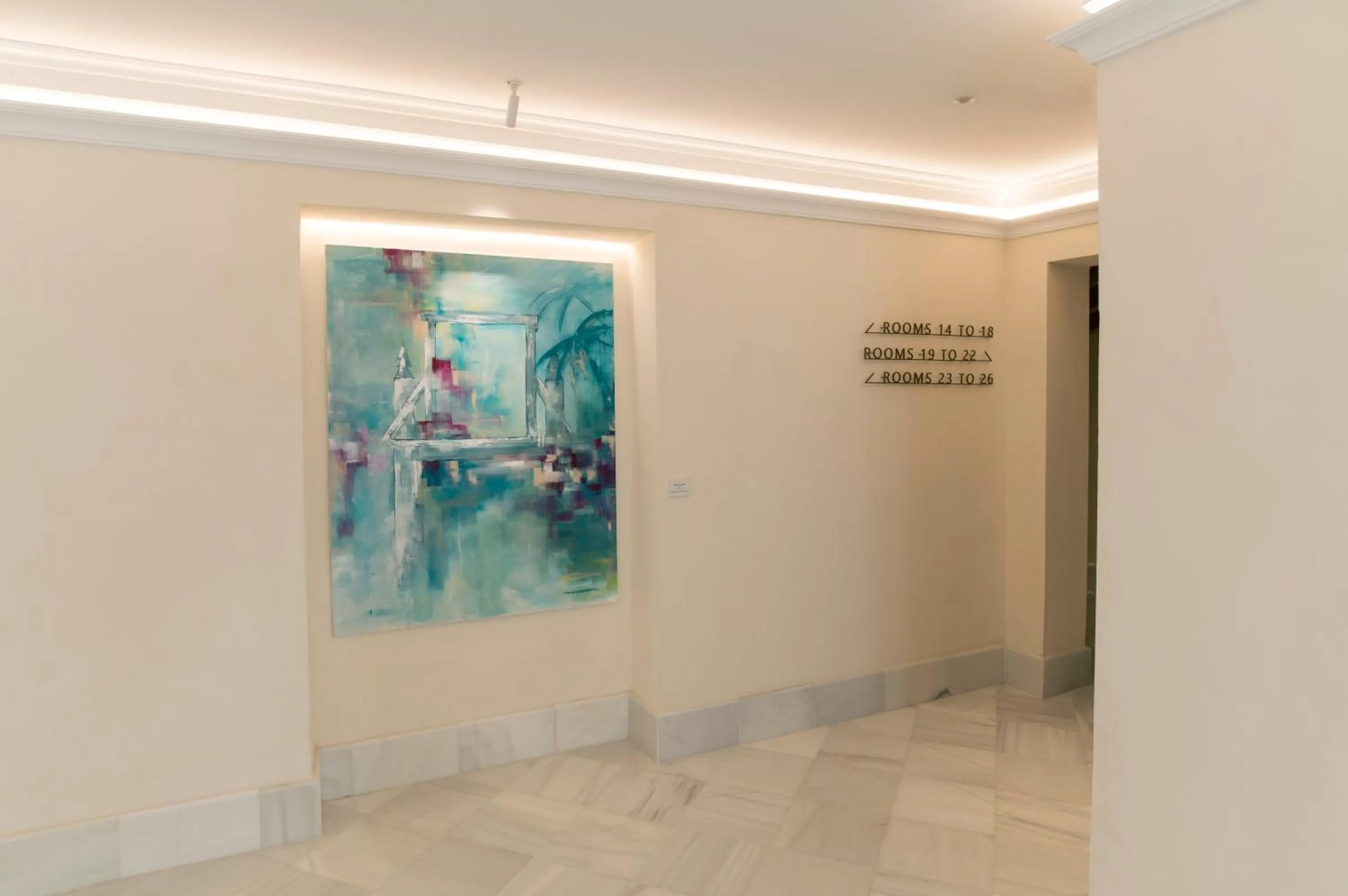 elevator in Legado Magdalena Hotel