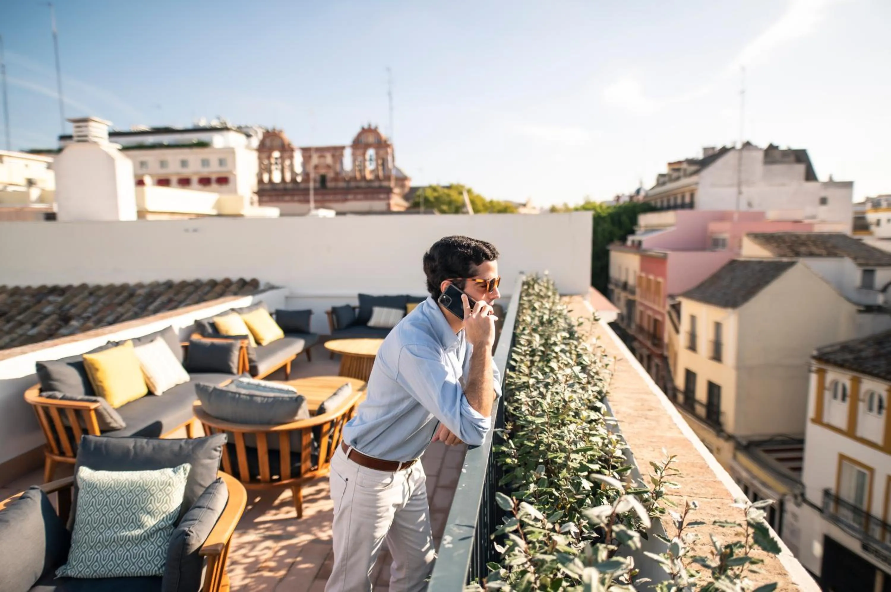 Balcony/Terrace in Legado Magdalena Hotel