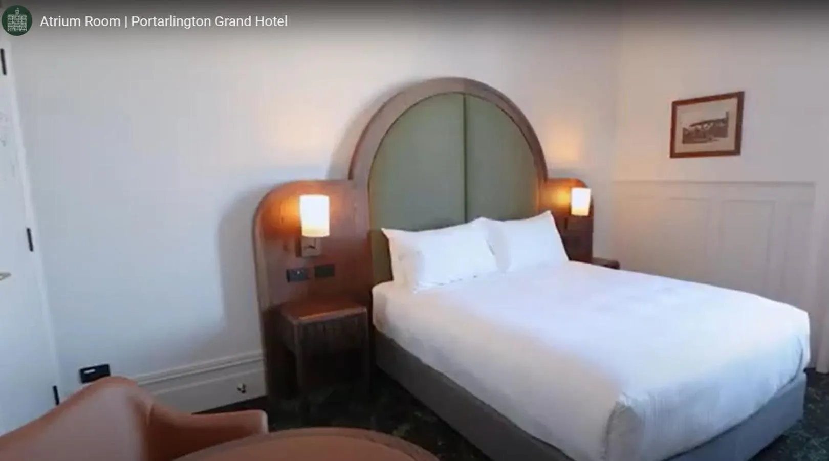 Bed in Portarlington Grand Hotel