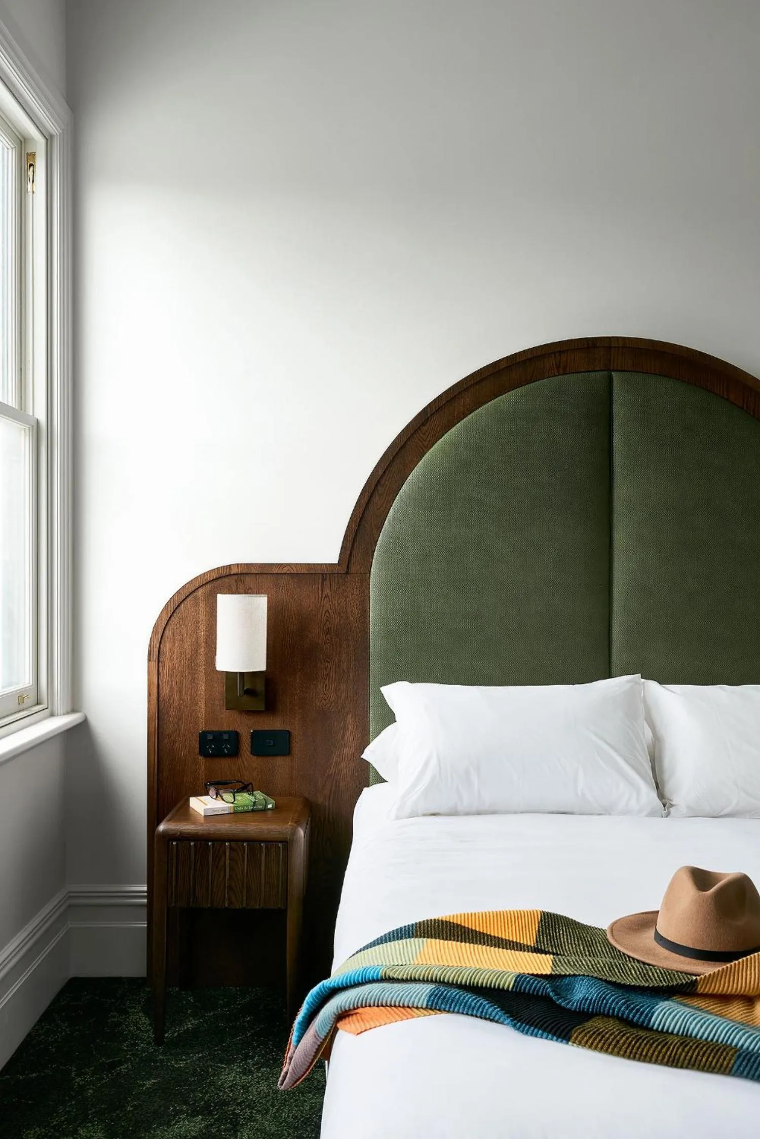 Bed in Portarlington Grand Hotel