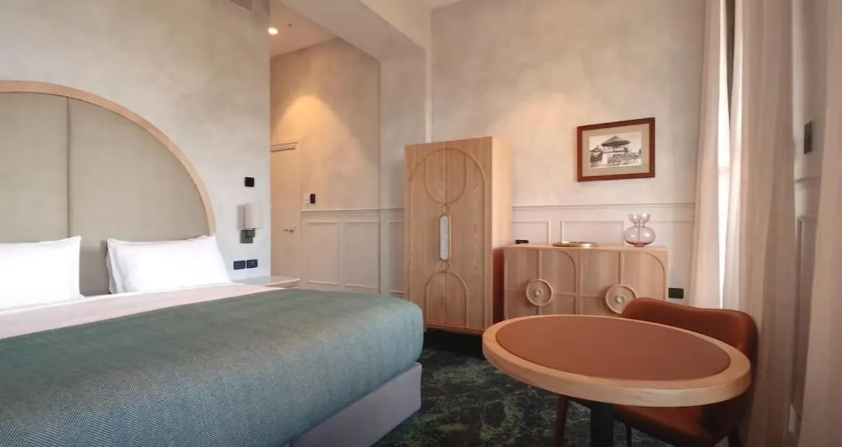 Bed in Portarlington Grand Hotel