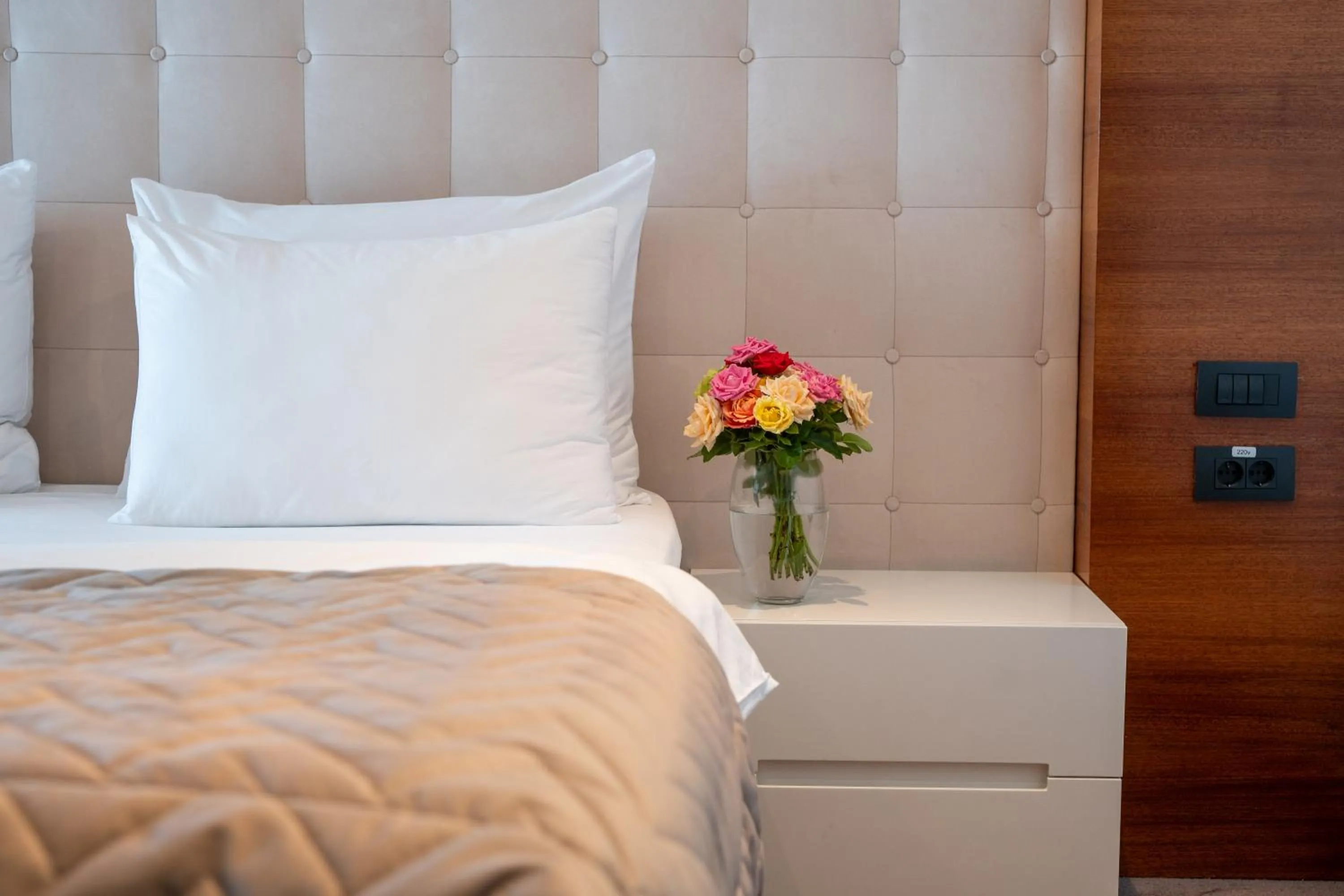 Bed in Garni Hotel Centar