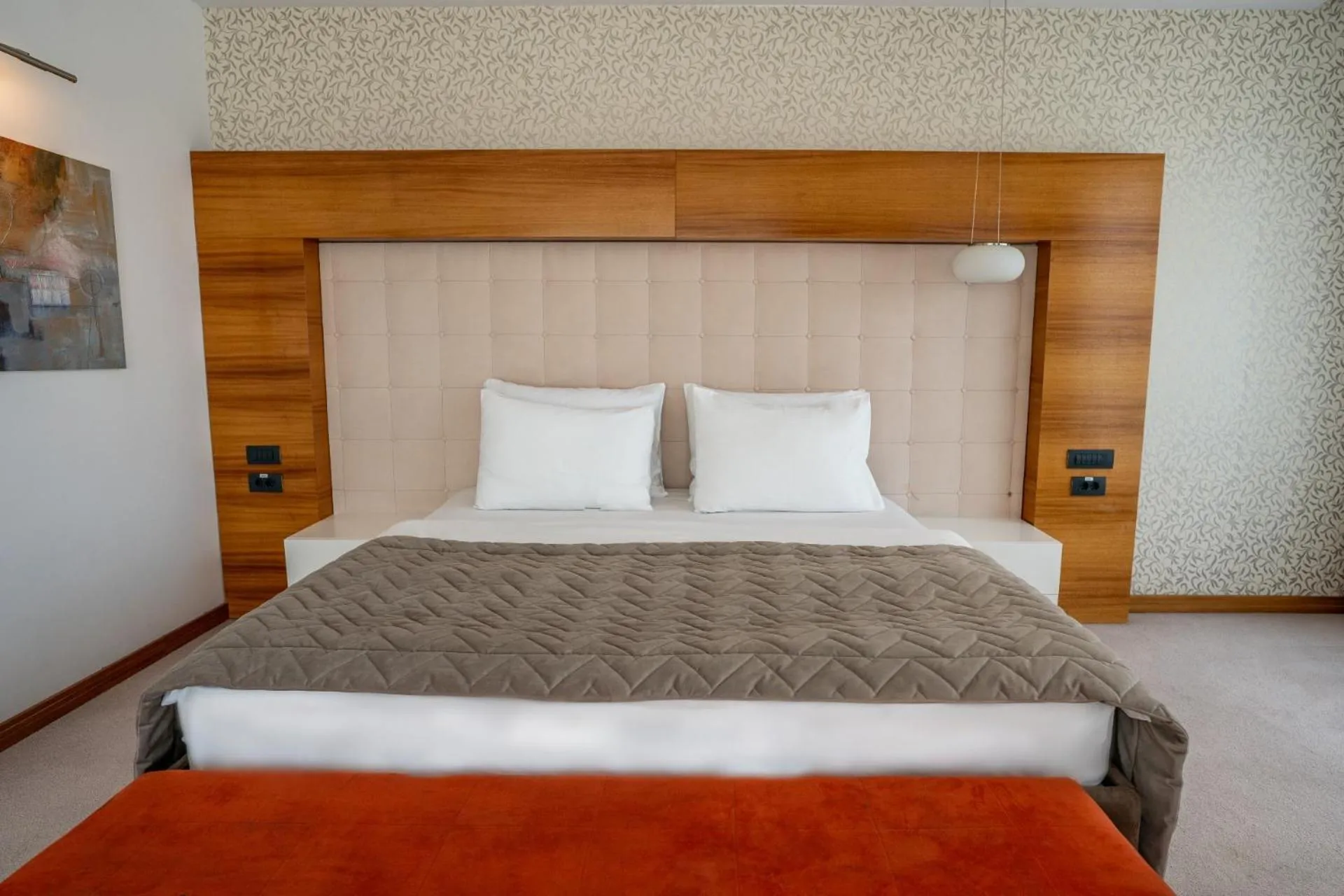 Bed in Garni Hotel Centar