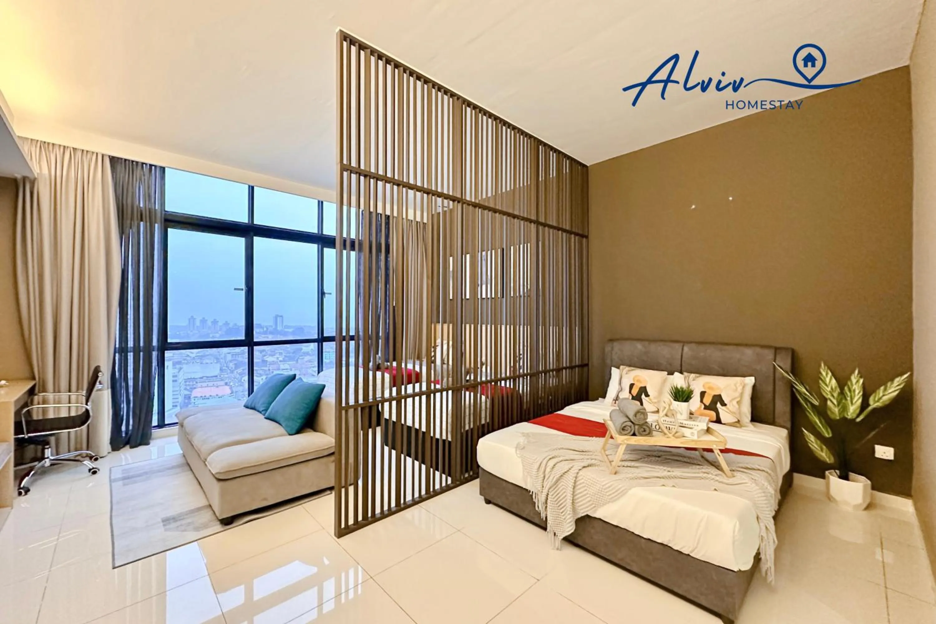 Bedroom, Bed in Alviv 99 Suites I Family Suite I 4-7 pax I 5minsMelakaCruise I JonkerSt