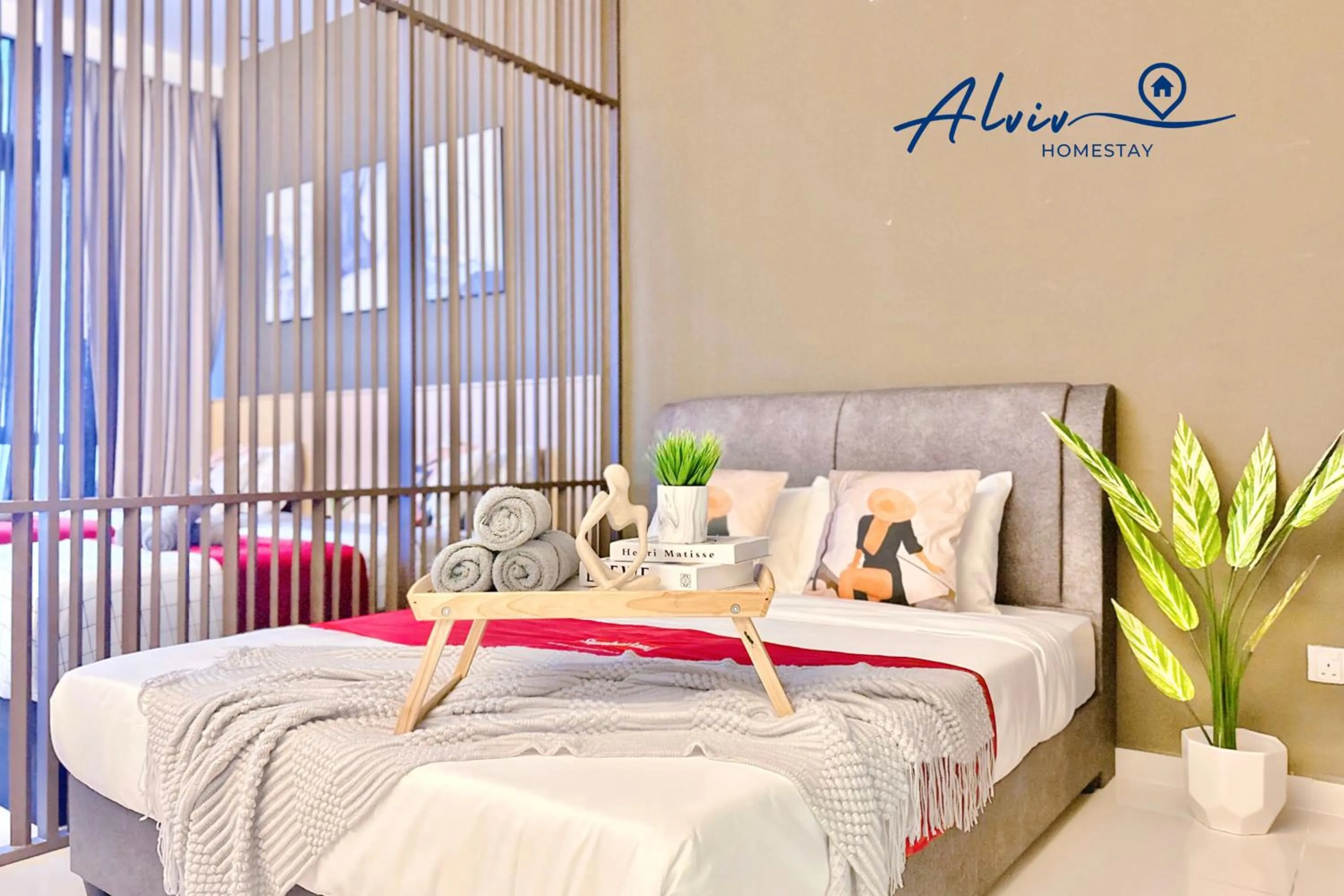 Bedroom, Bed in Alviv 99 Suites I Family Suite I 4-7 pax I 5minsMelakaCruise I JonkerSt