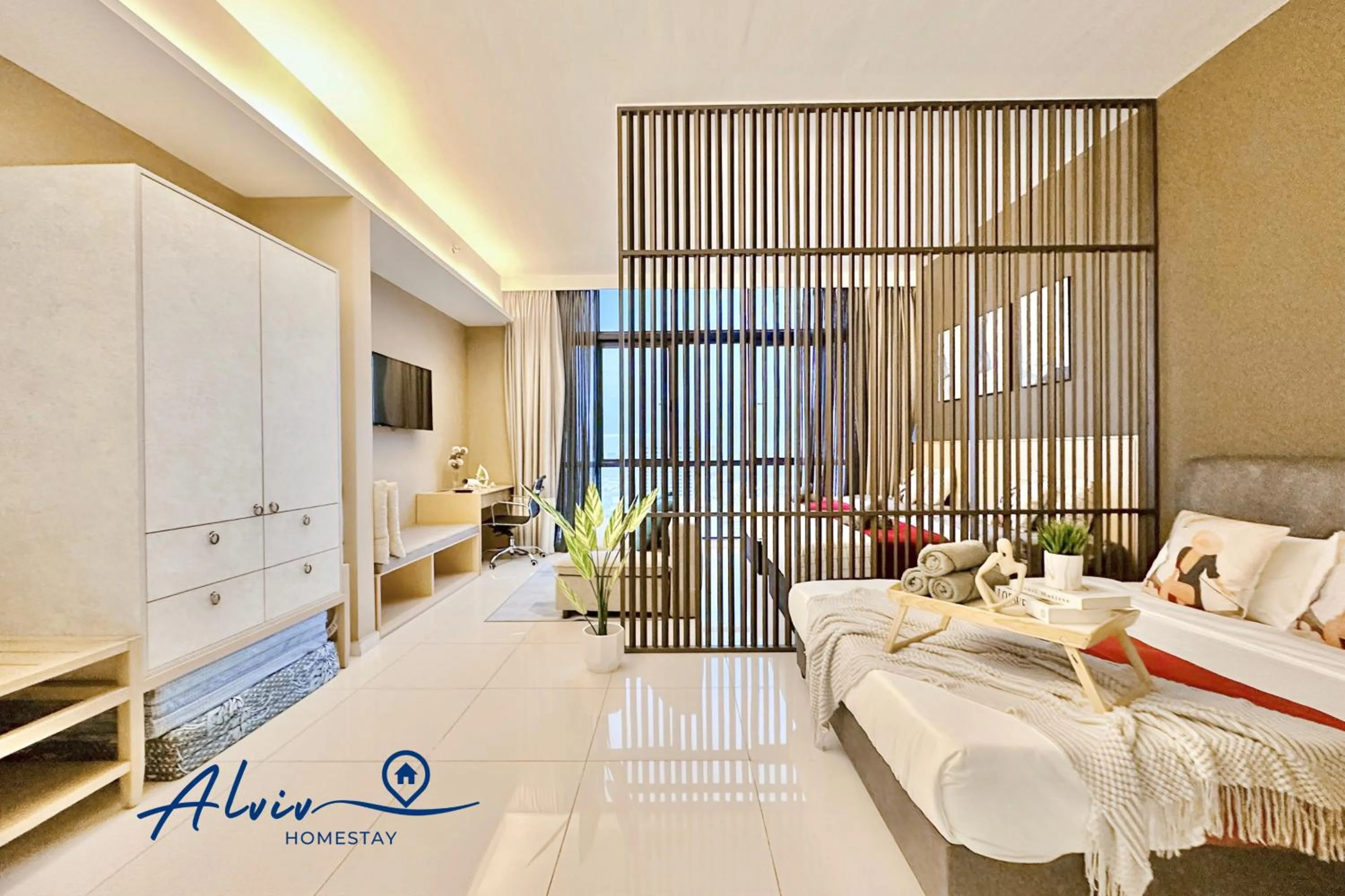 Bedroom, Bed in Alviv 99 Suites I Family Suite I 4-7 pax I 5minsMelakaCruise I JonkerSt