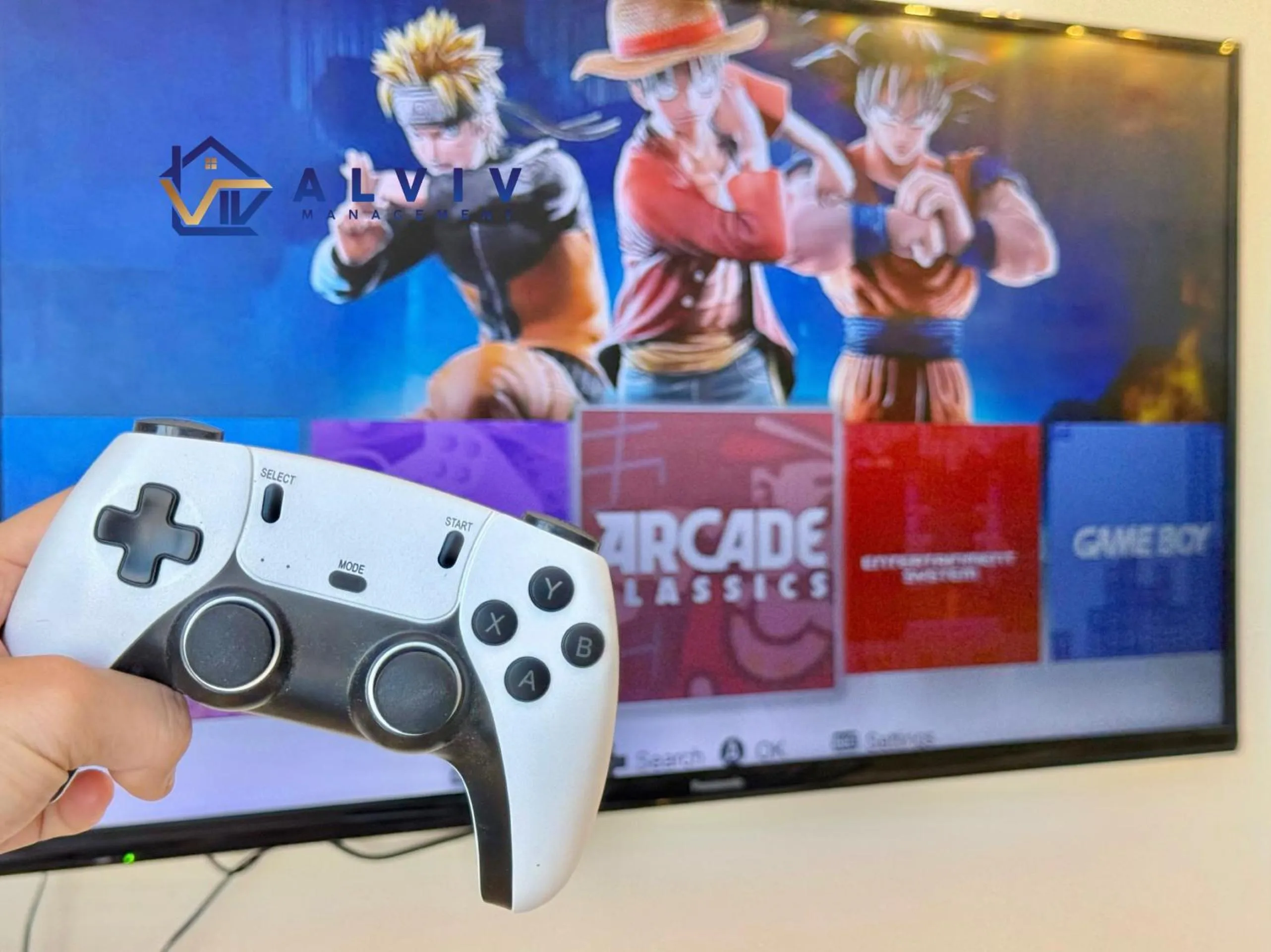 TV and multimedia in Alviv 99 Suites I Family Suite I 4-7 pax I 5minsMelakaCruise I JonkerSt