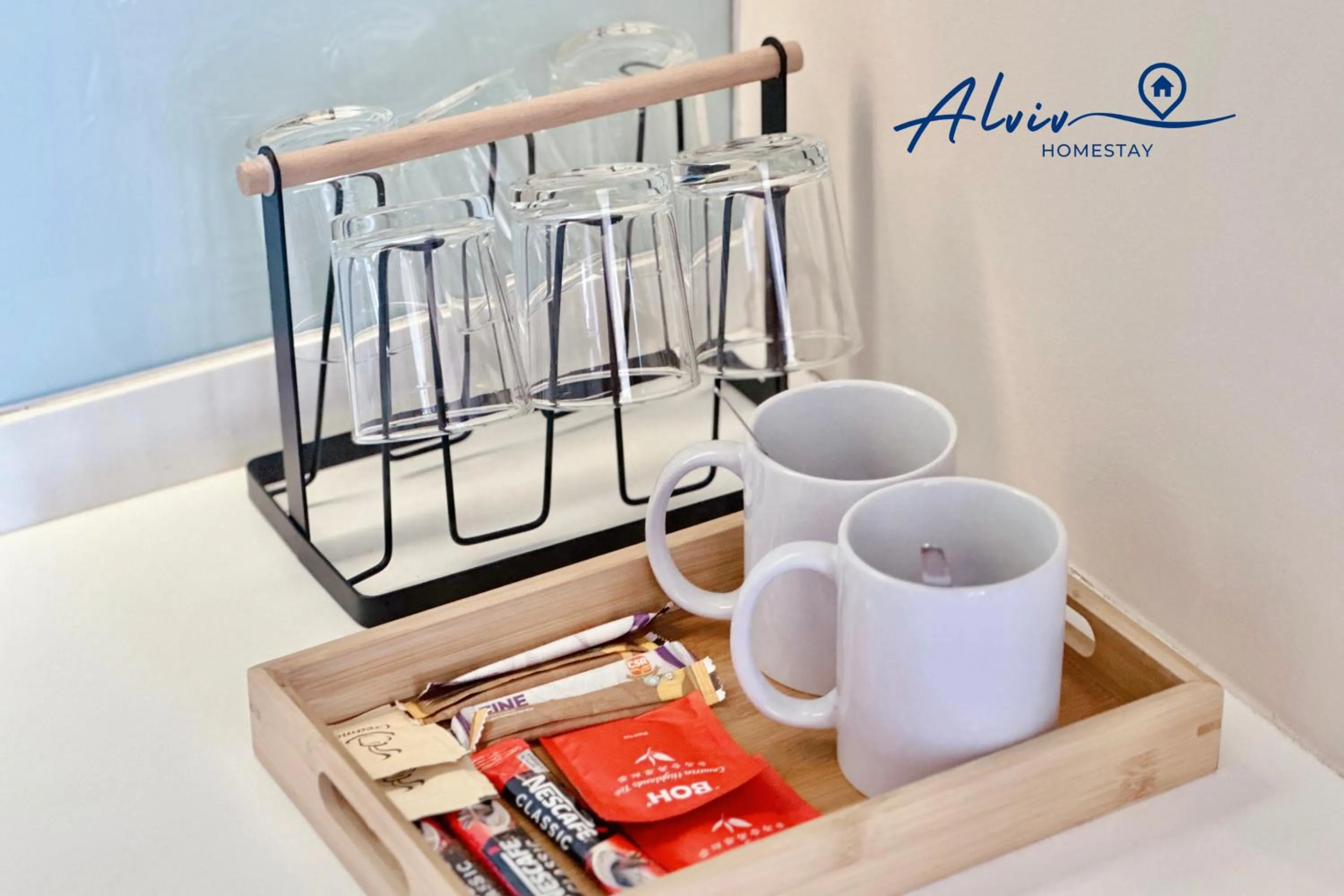 Coffee/tea facilities in Alviv 99 Suites I Family Suite I 4-7 pax I 5minsMelakaCruise I JonkerSt