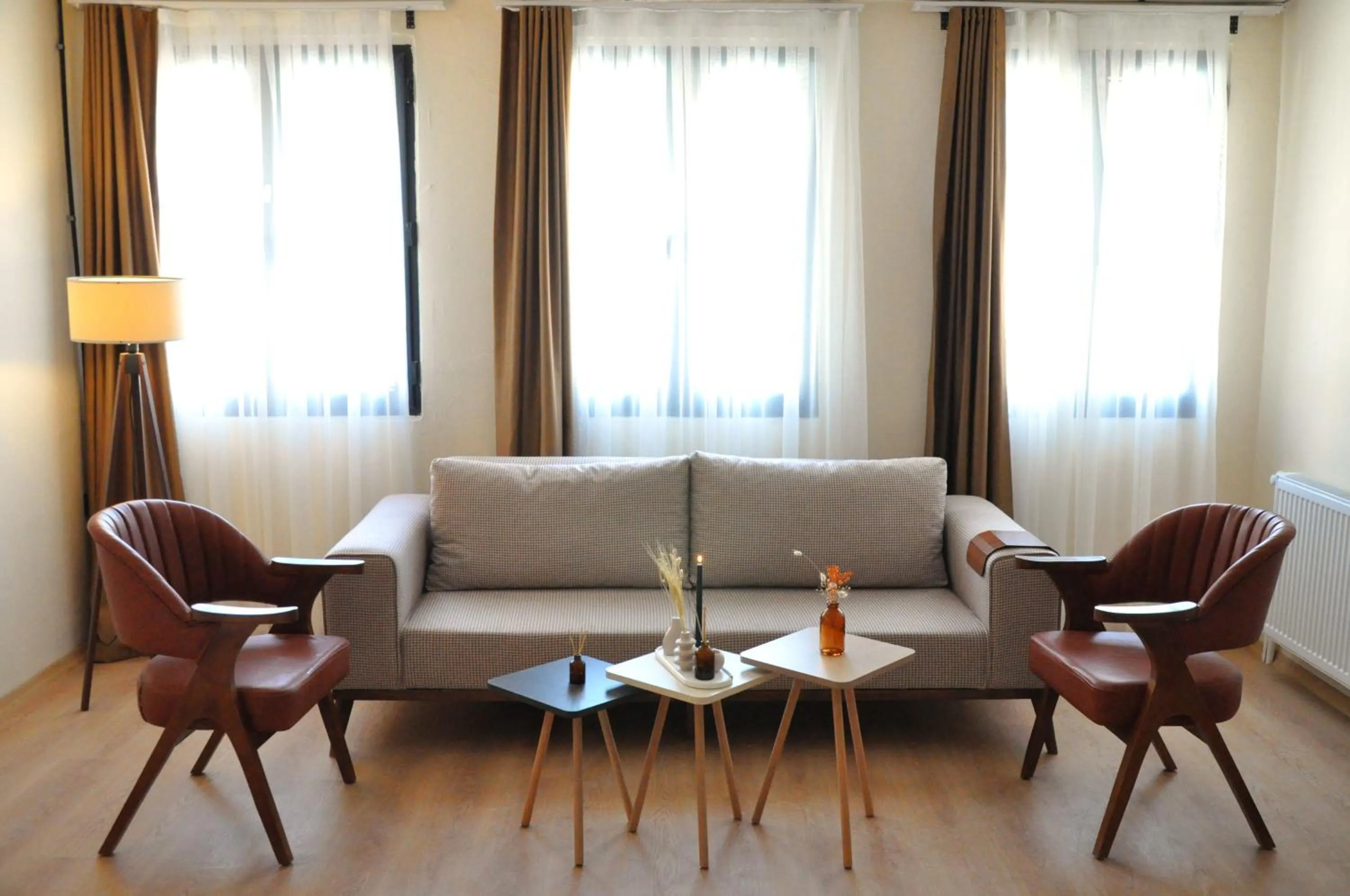 Seating area in Golden Door Hotel