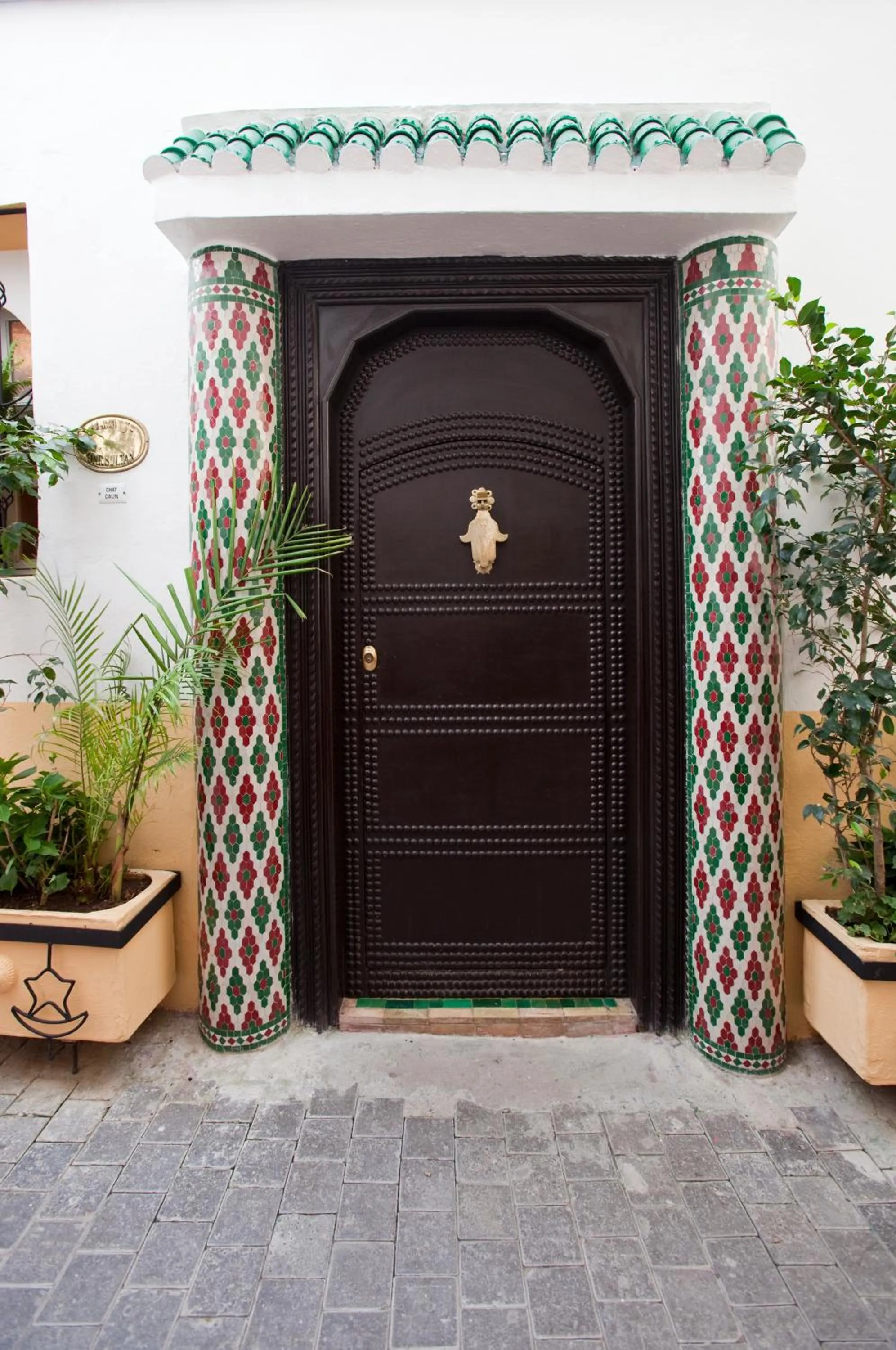 Facade/entrance in Dar Sultan