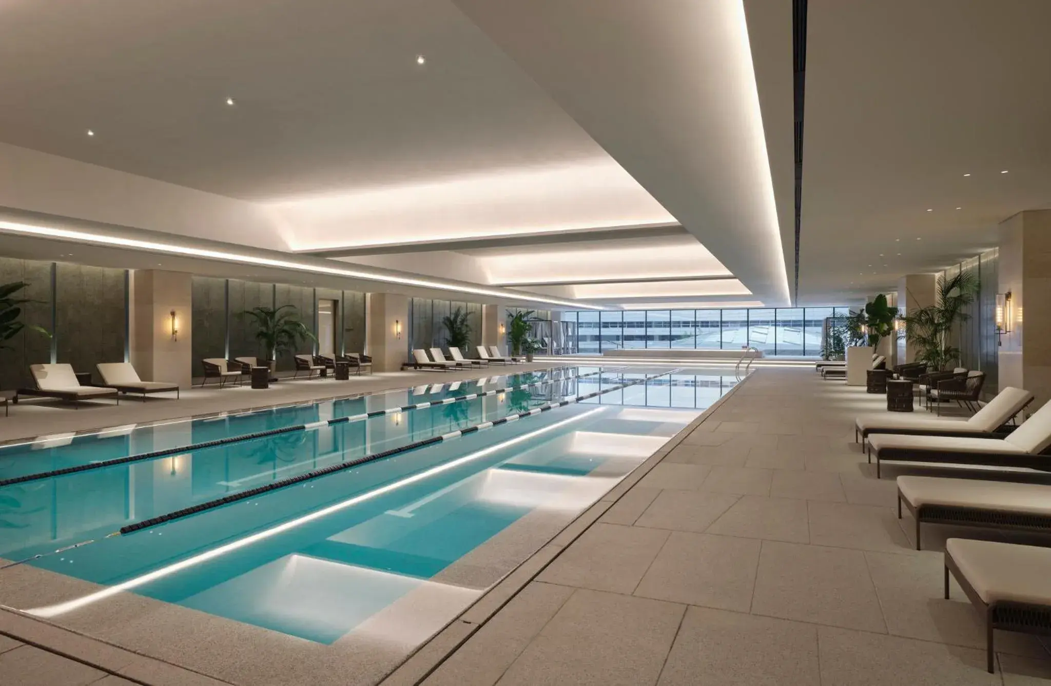 Swimming pool in Grand InterContinental Seoul Parnas by IHG Swimming pool in Grand InterContinental Seoul Parnas by IHG