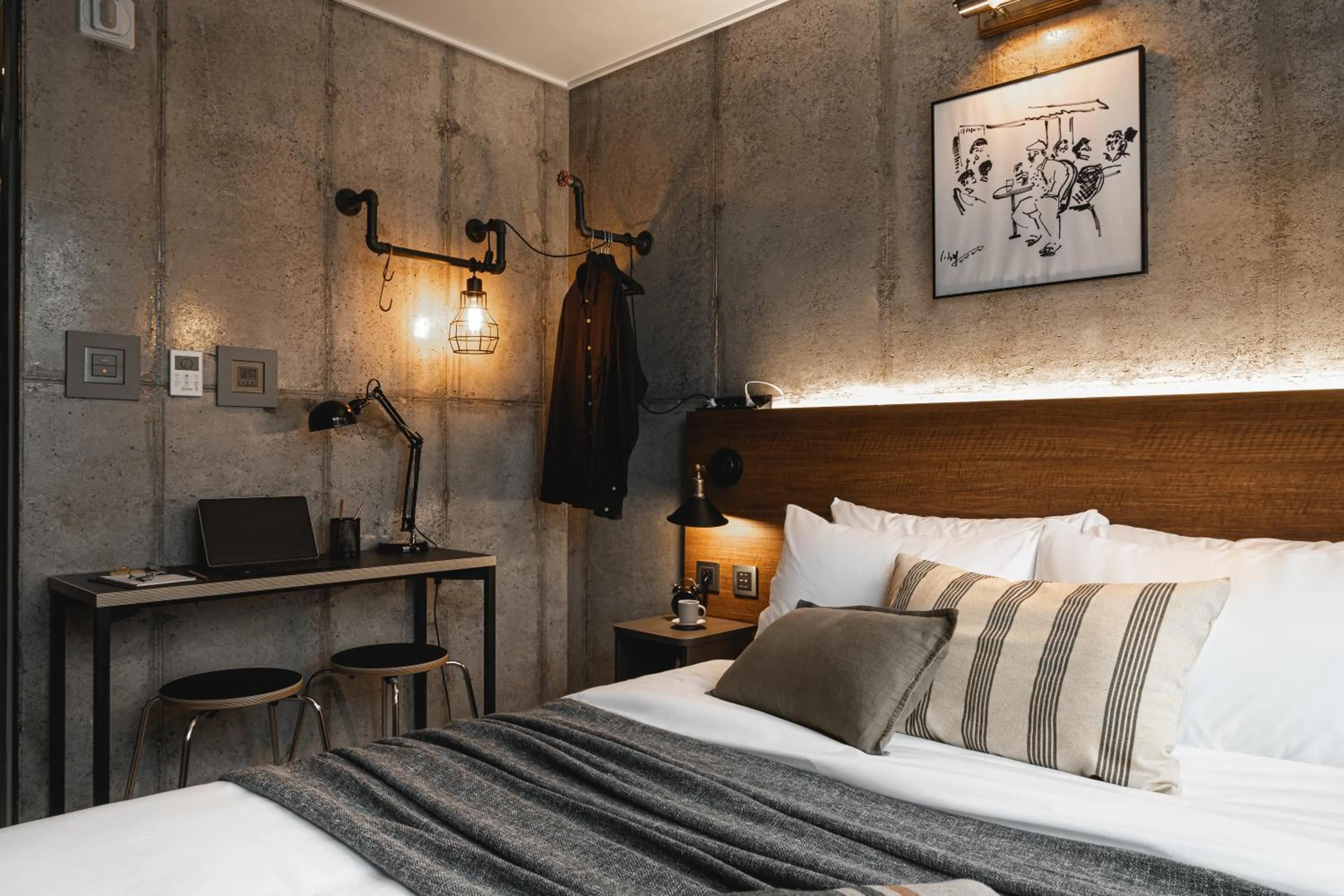 Bedroom, Bed in Urbanstay Boutique Nampo BIFF