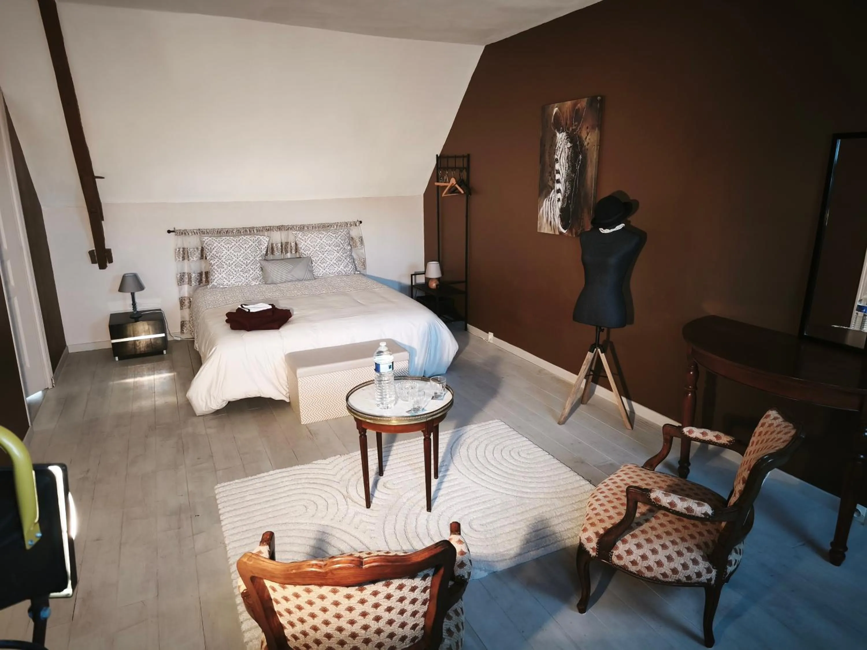 Bed in La Fée des Greves