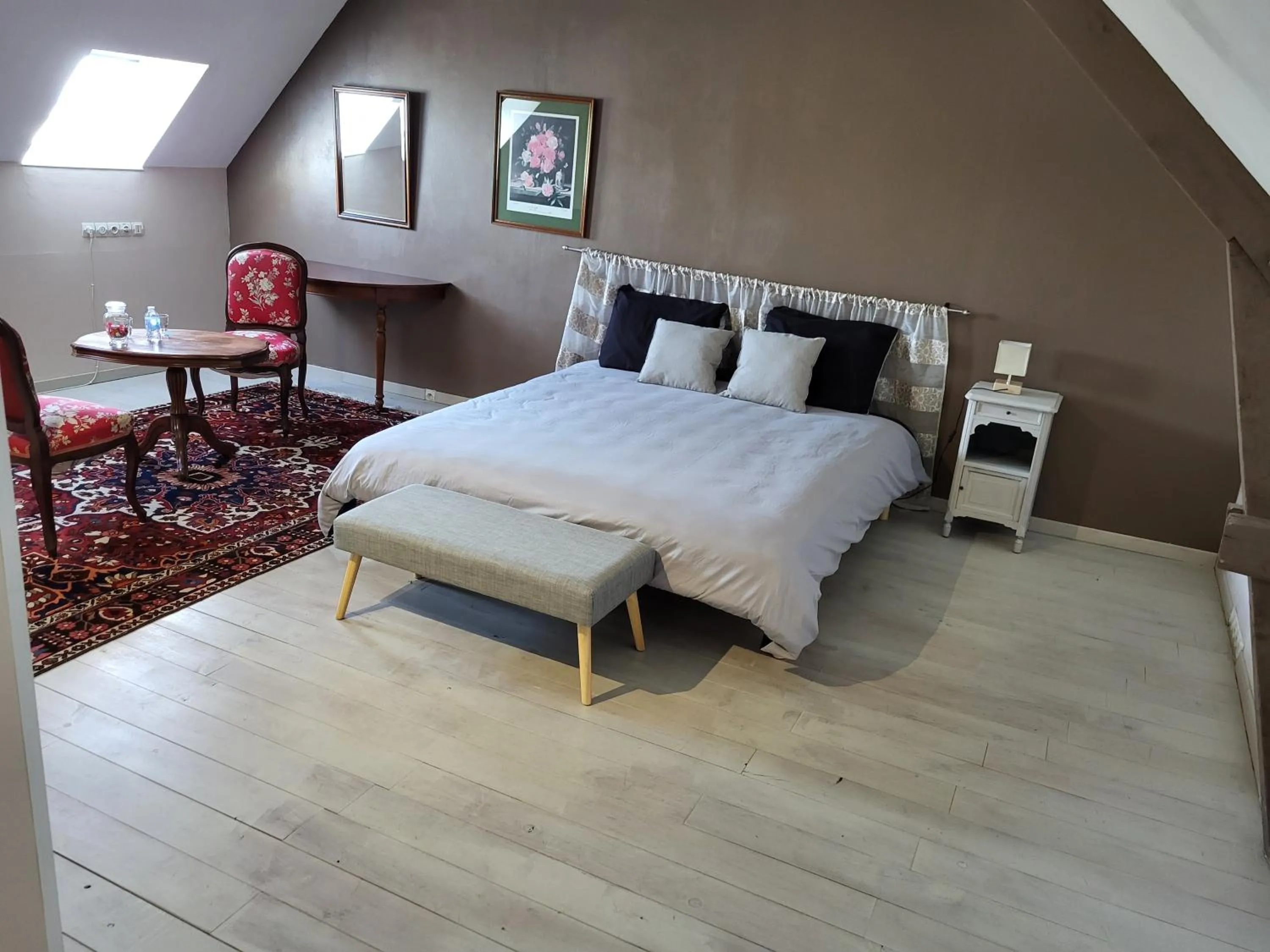 Bed in La Fée des Greves