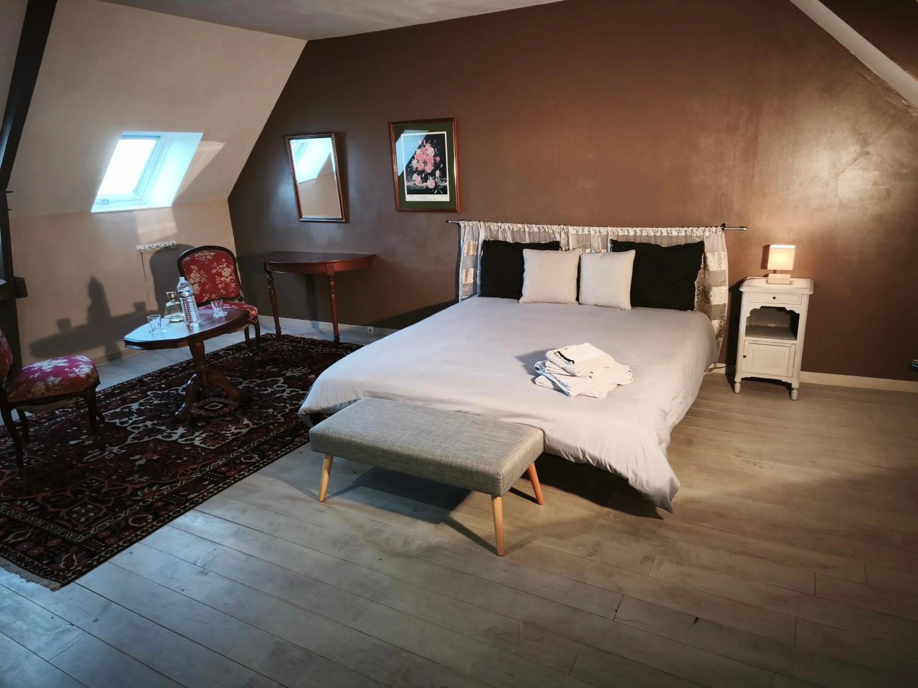 Bed in La Fée des Greves