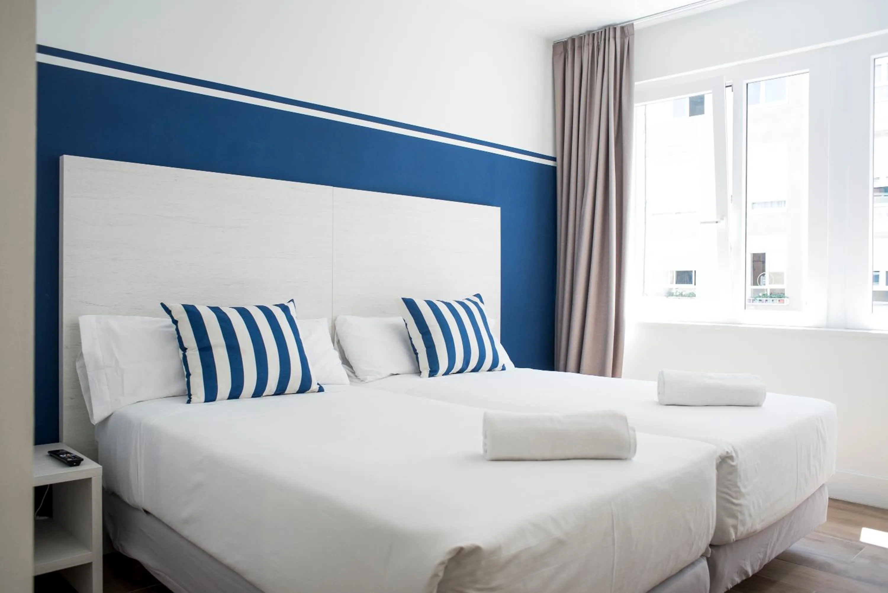 Bed in Hotel Náutico Santander
