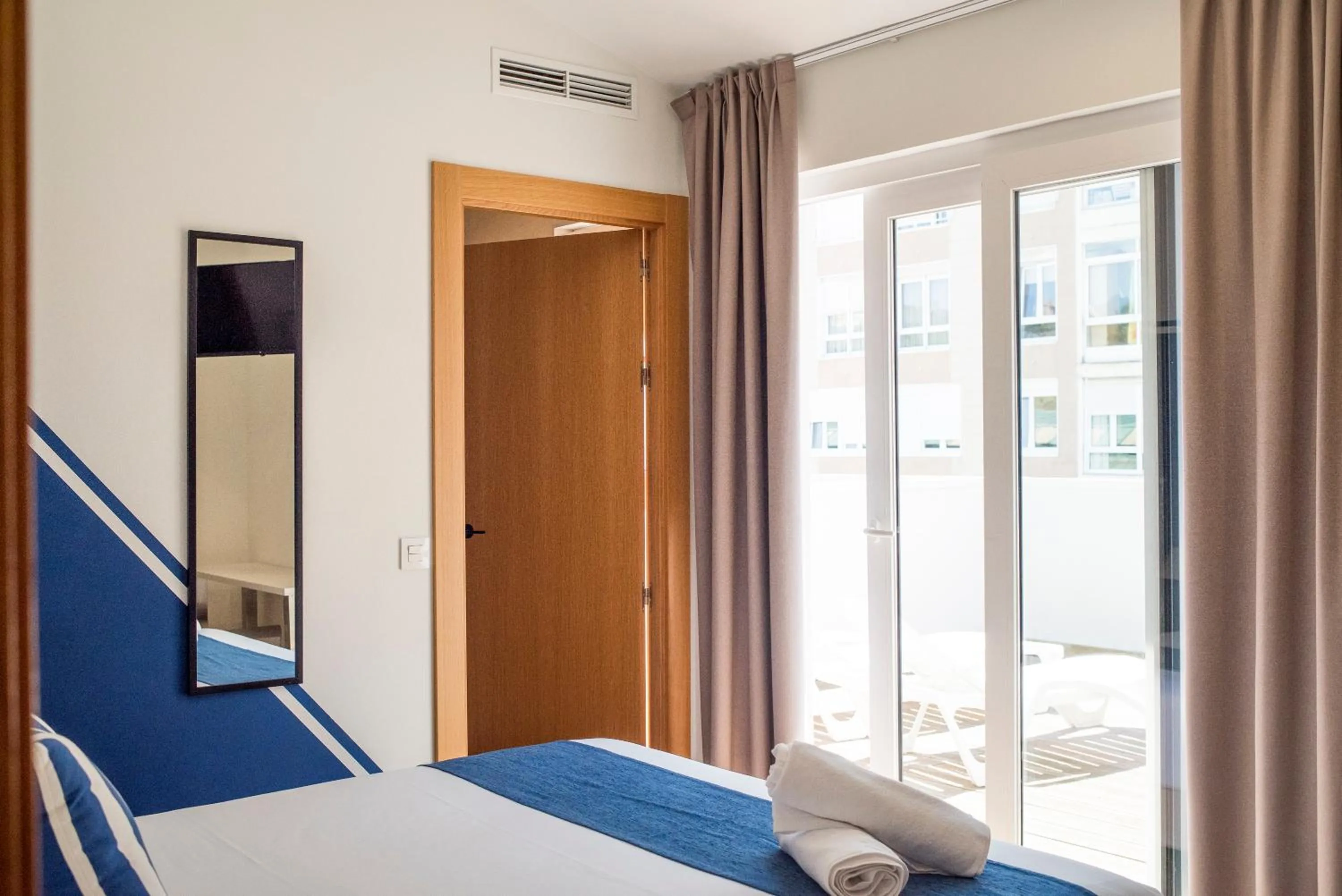 Bed in Hotel Náutico Santander