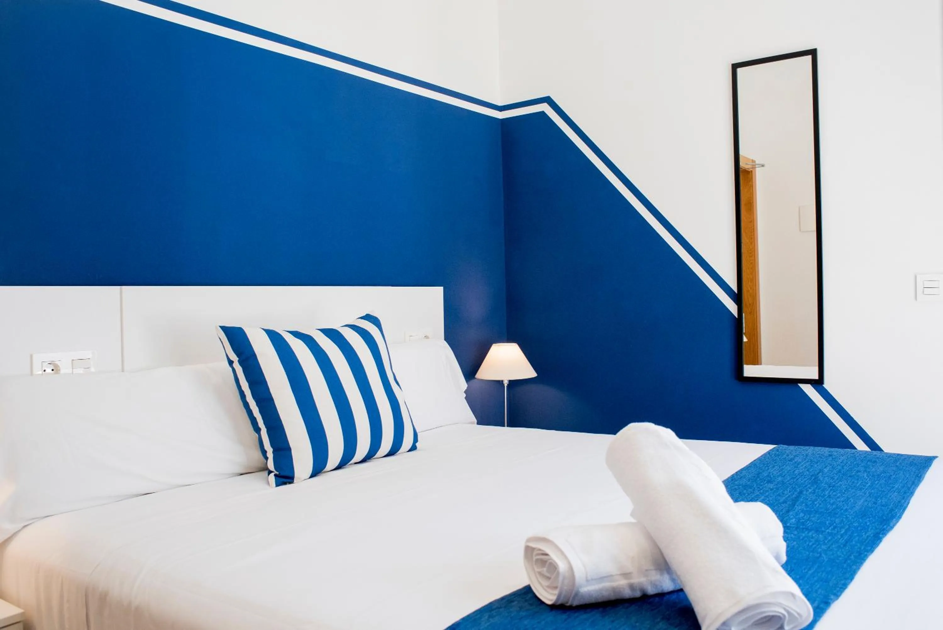 Bed in Hotel Náutico Santander