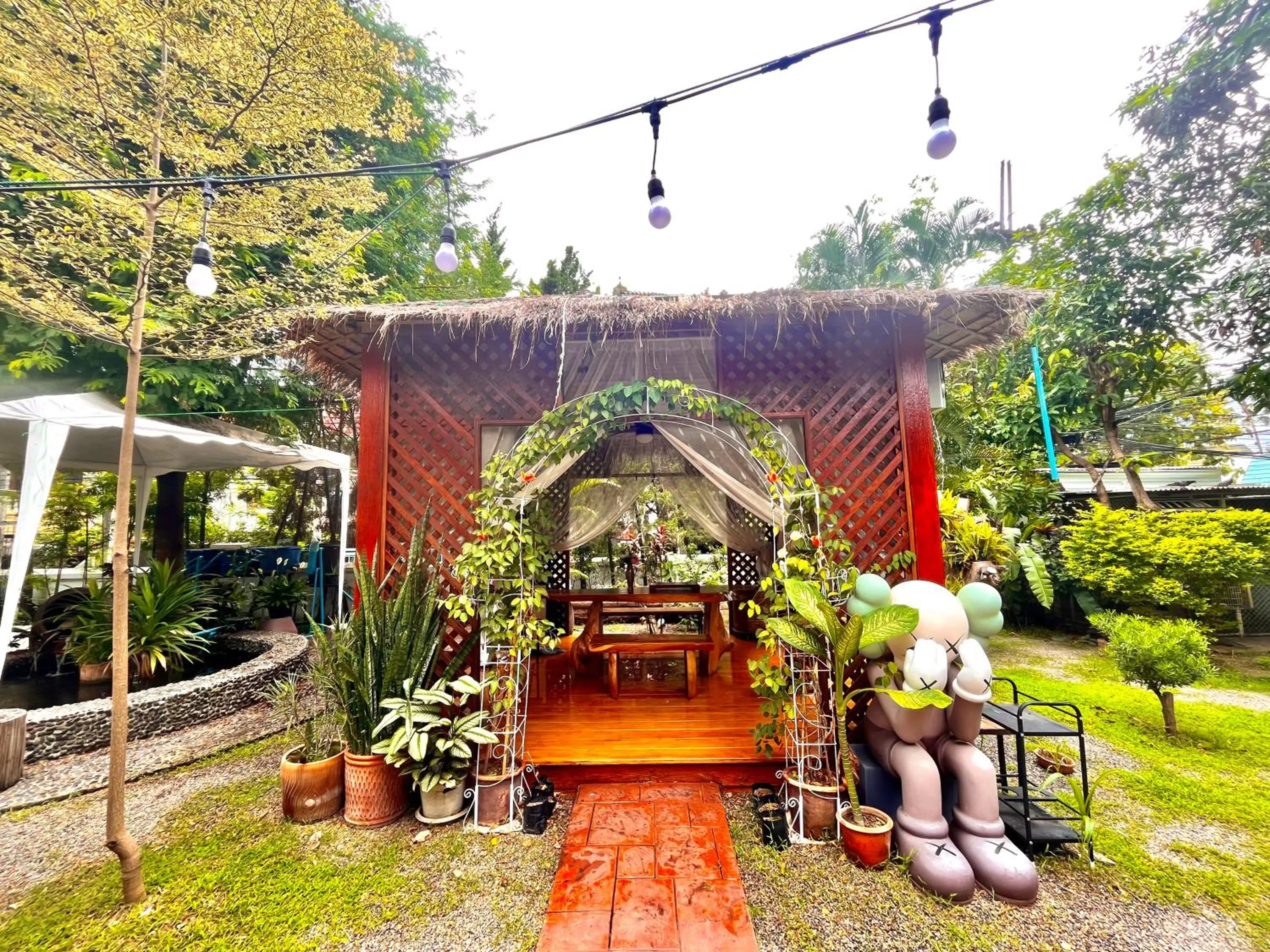 Garden in Windsor Garden House Chiangmai