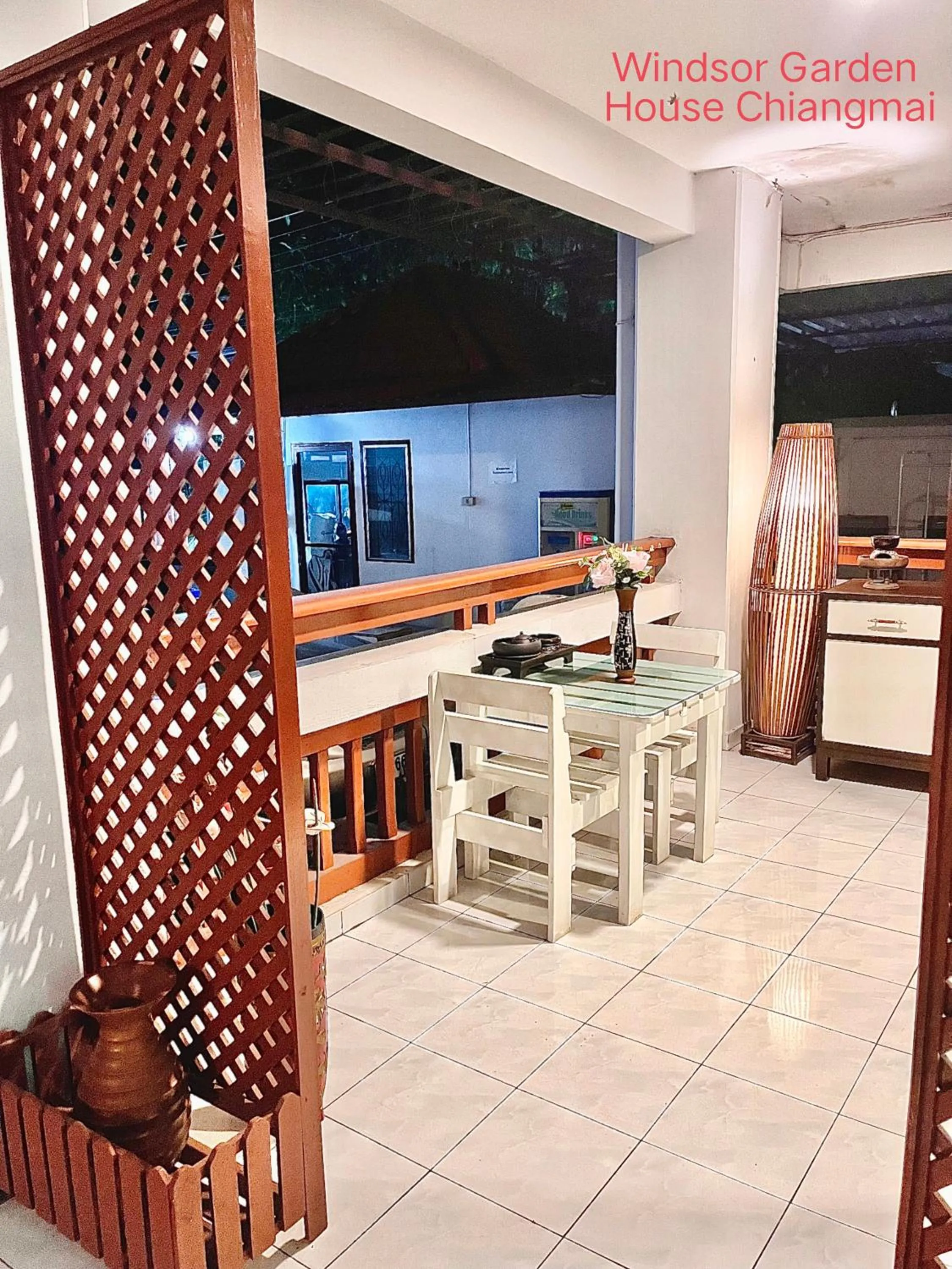 Balcony/Terrace in Windsor Garden House Chiangmai