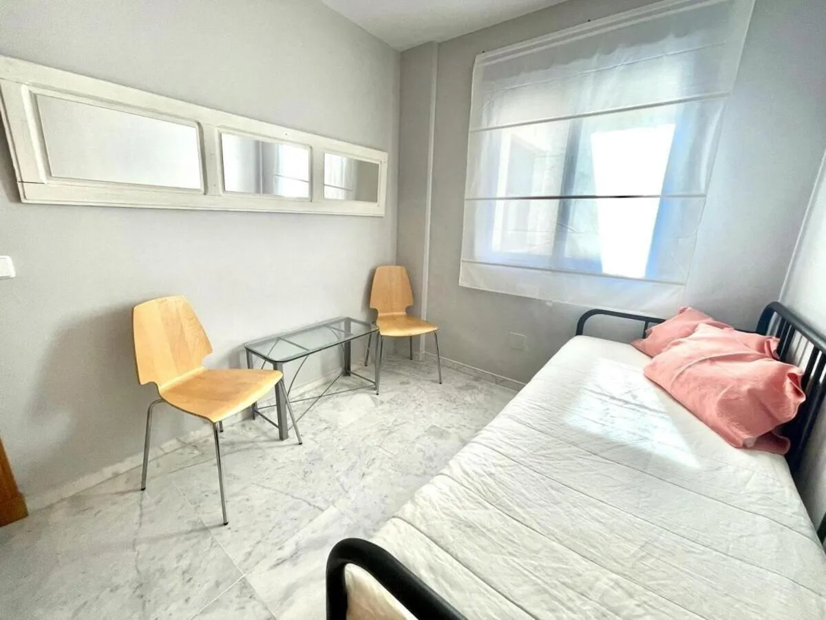 Bedroom, Bed in Calu Homes Duplex cerca playa de Huelin