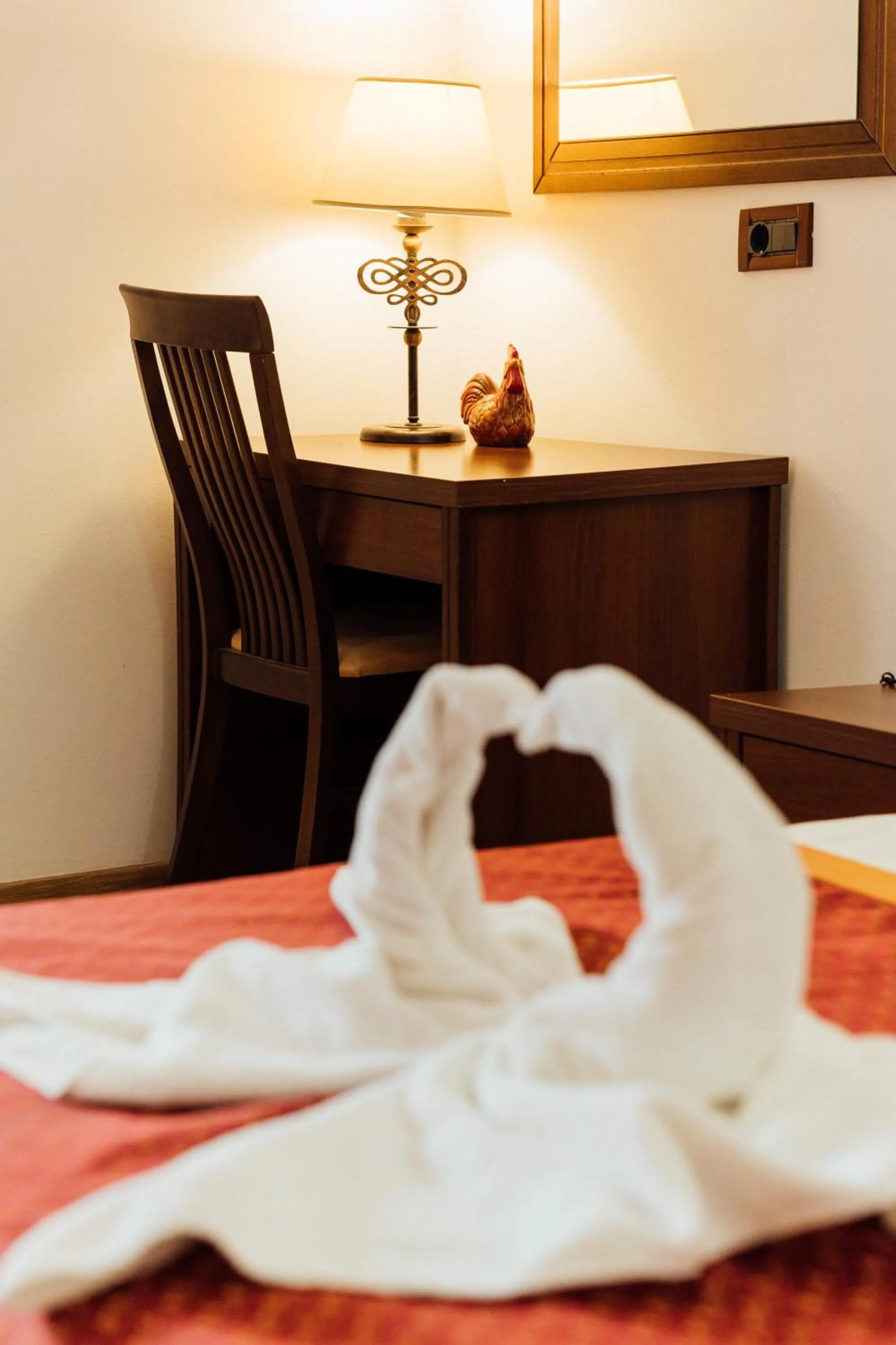 towels, Bed in Hotel Picok