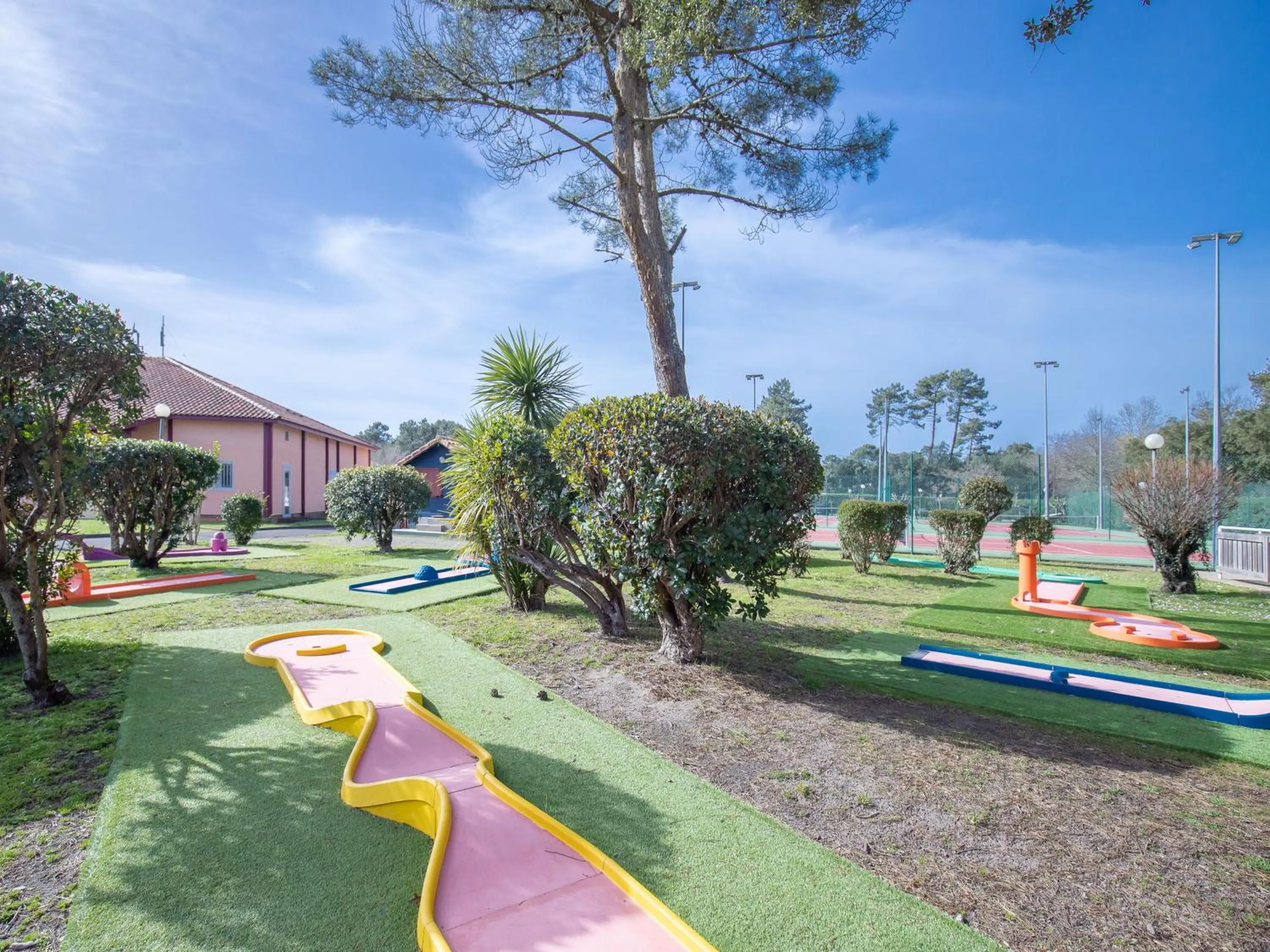 Minigolf in Vacancéole - les villas du lac