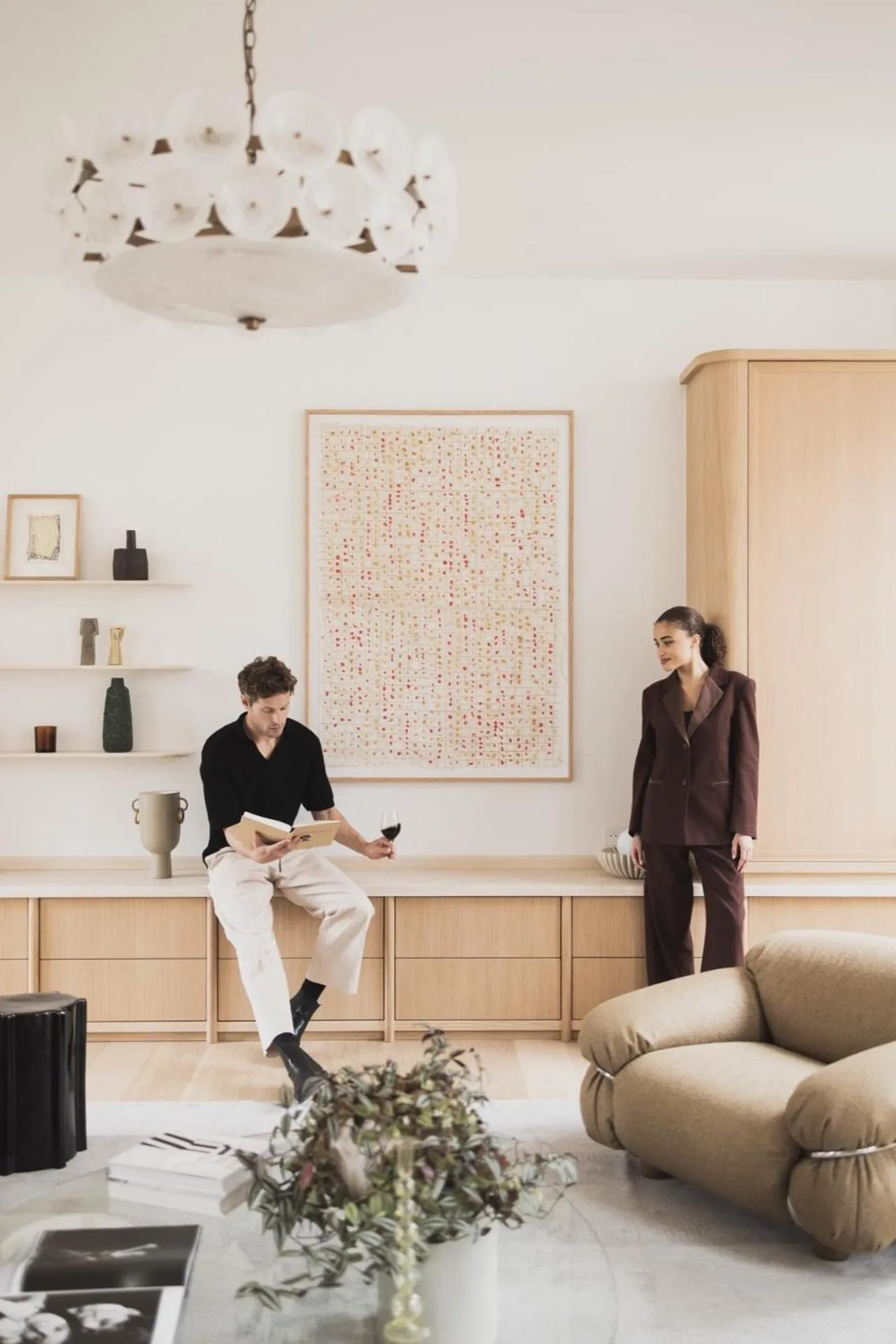 Living room in 1.75 Paris La Source