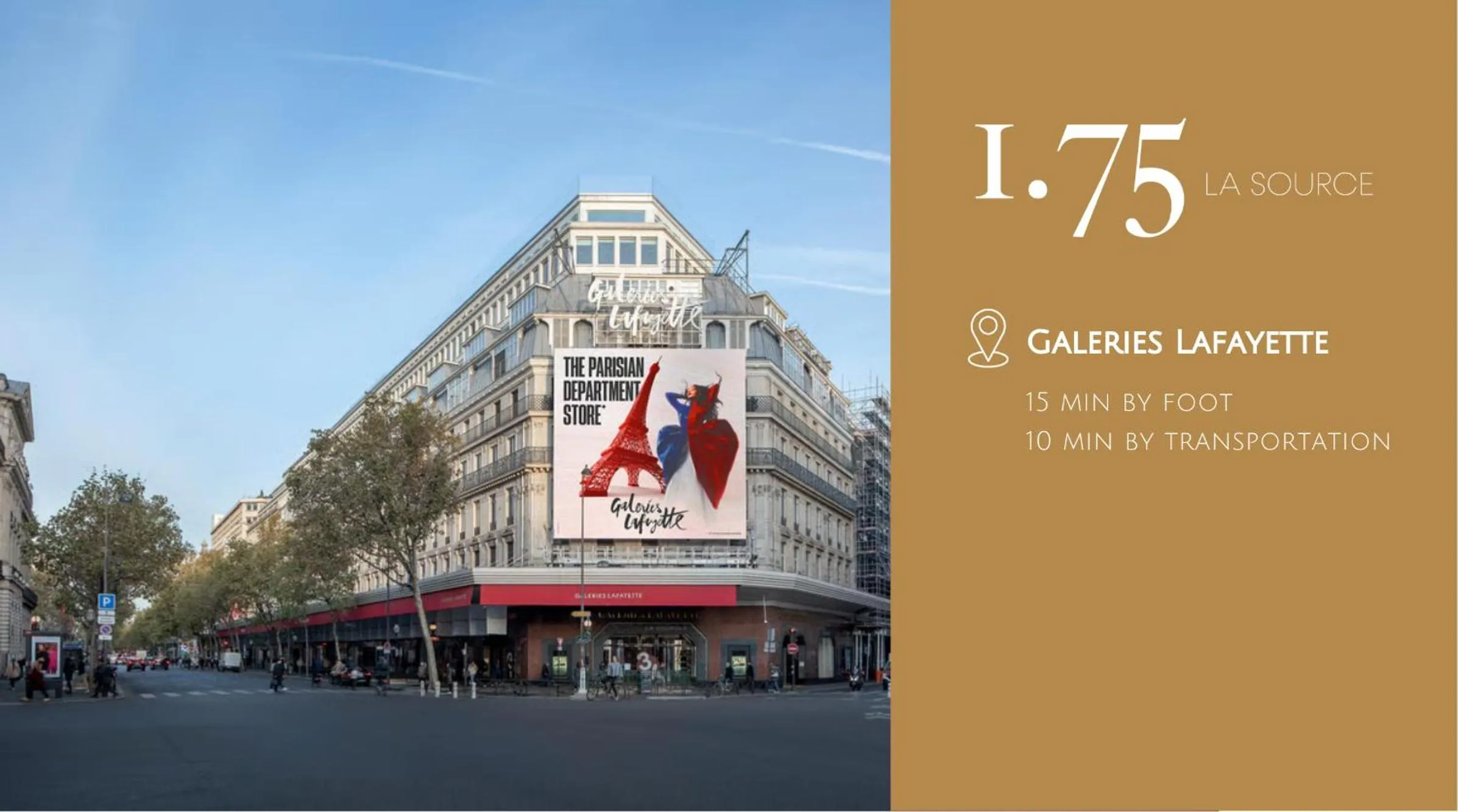 Neighbourhood in 1.75 Paris La Source