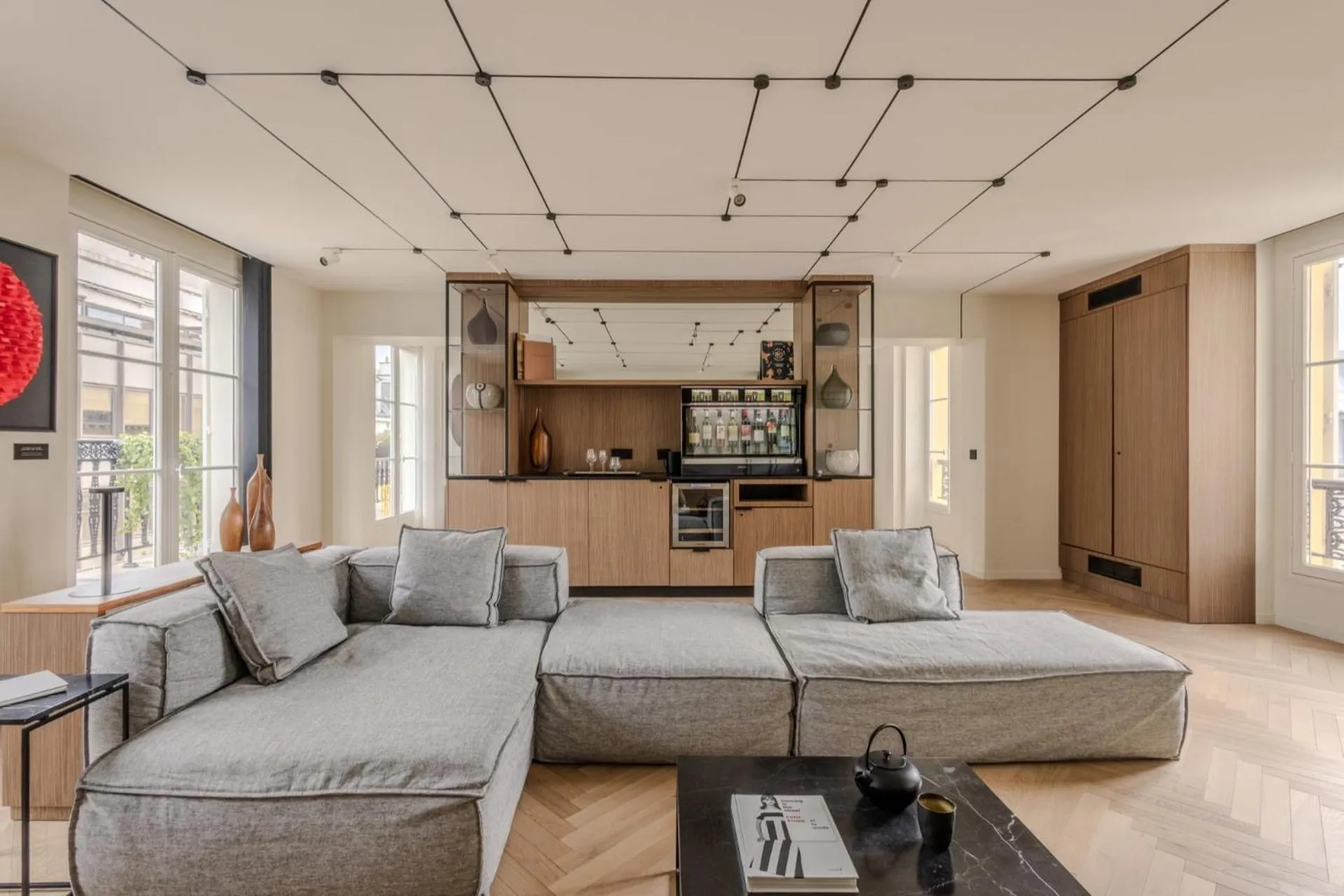 Living room in 1.75 Paris La Source