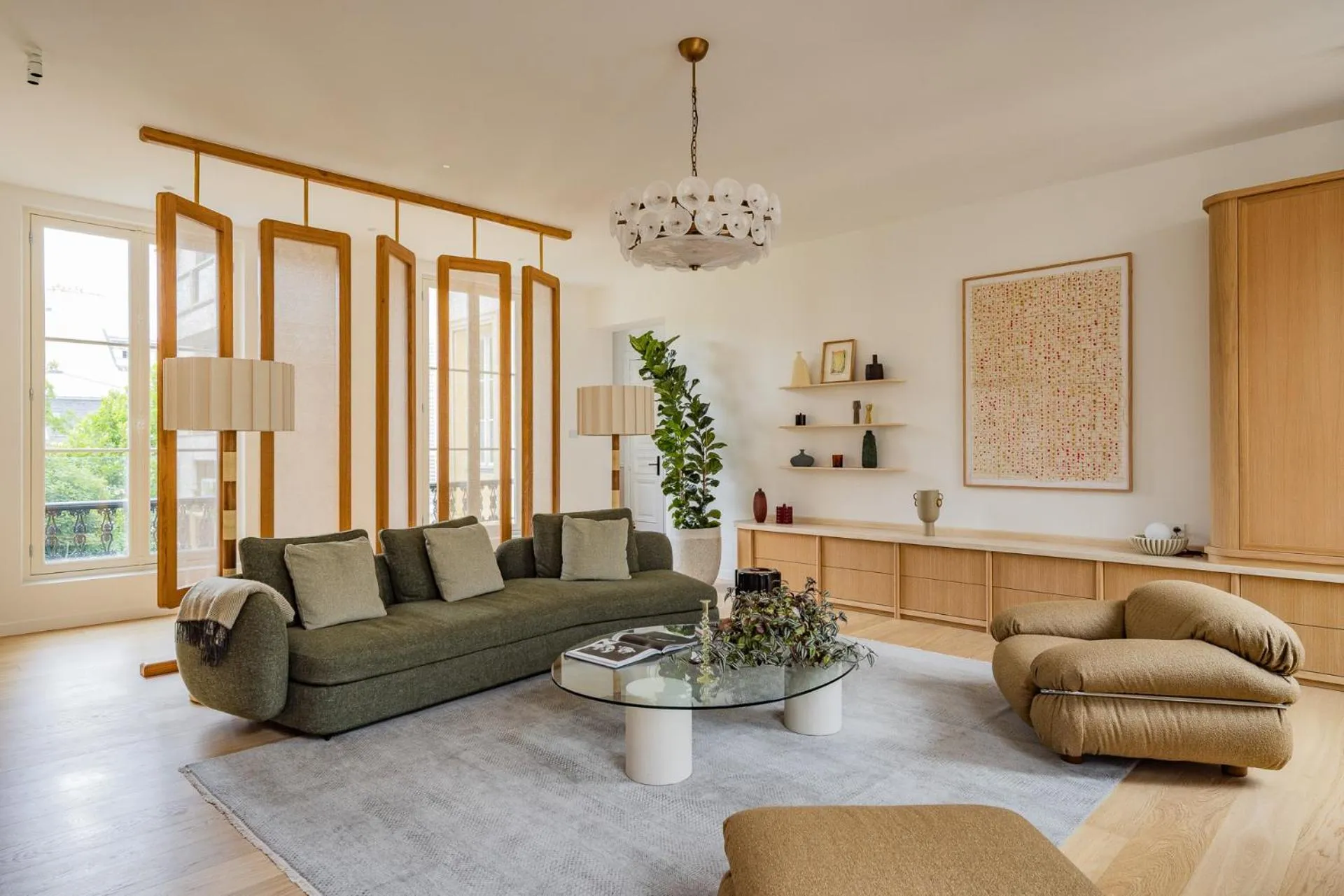 Living room in 1.75 Paris La Source