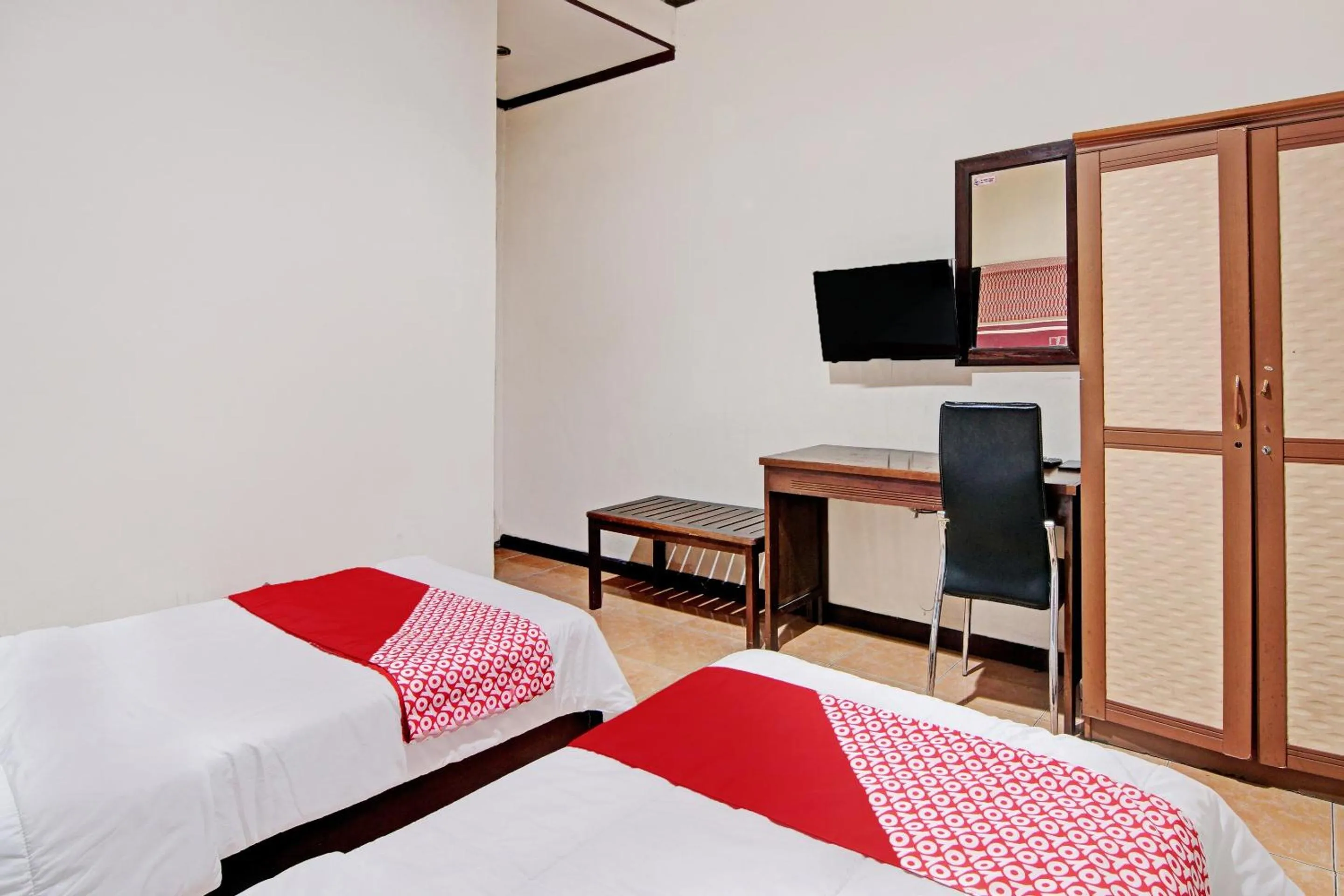 Bedroom, Bed in Hotel O Penginapan Rokan Permai Syariah